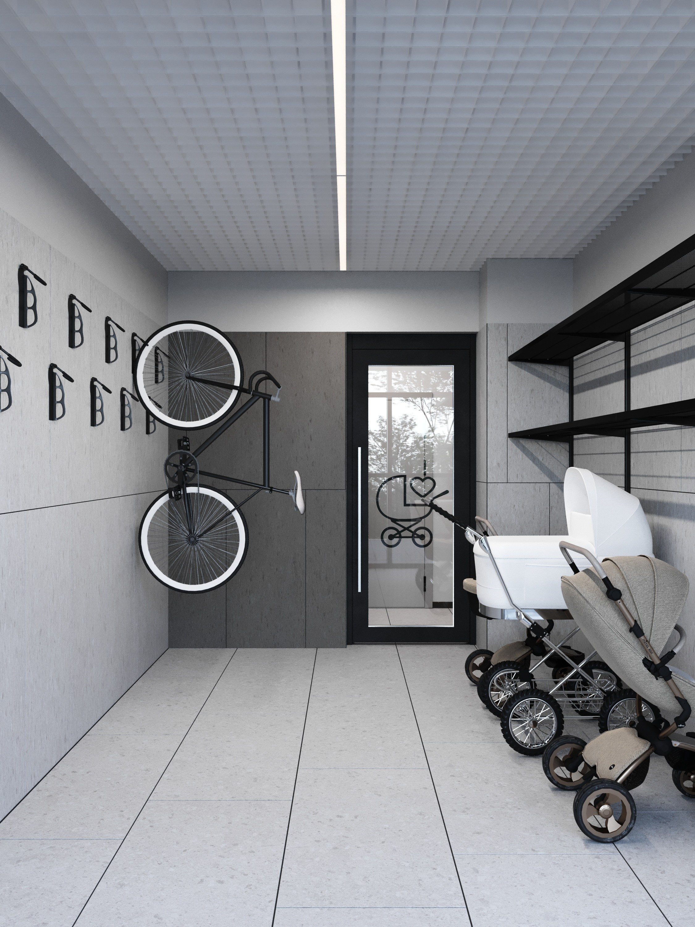 МОП в ЖК Ярославль. Архитектурные интерьеры