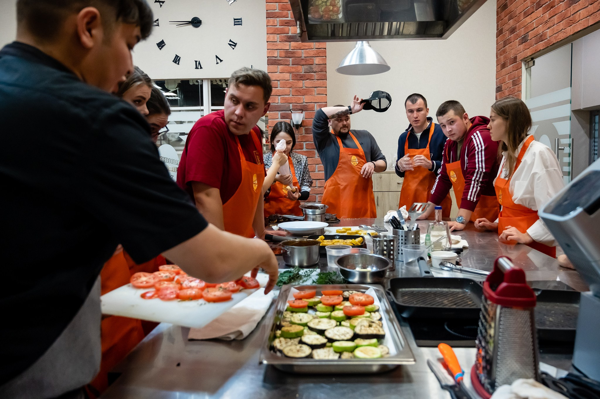 Кулинарная школа. Свадебный и семейный фотограф из Санкт-Петербурга Климов Анатолий