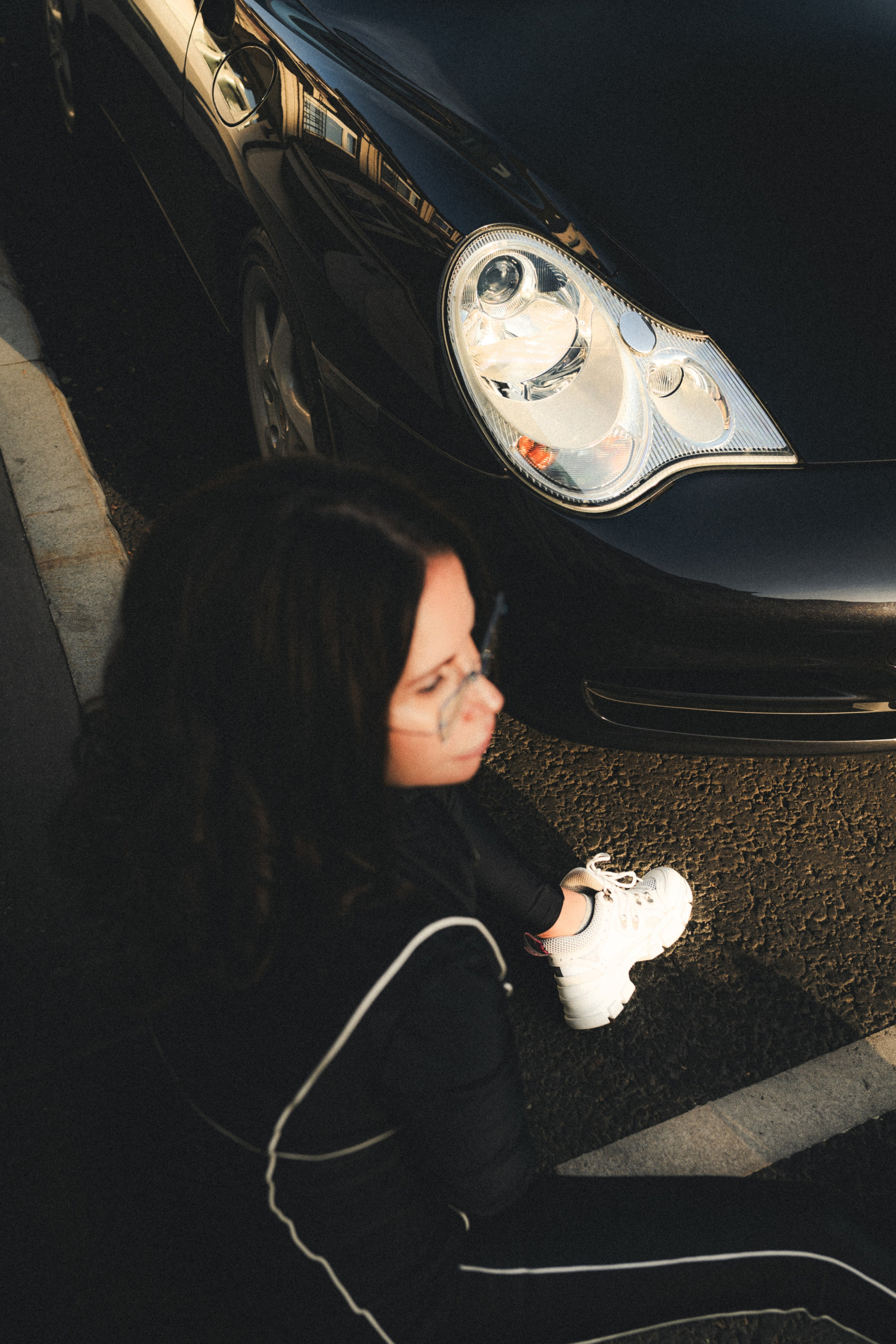 Porsche Carrera 4 Cabriolet x Elina. Фотограф Илья К. в Москве