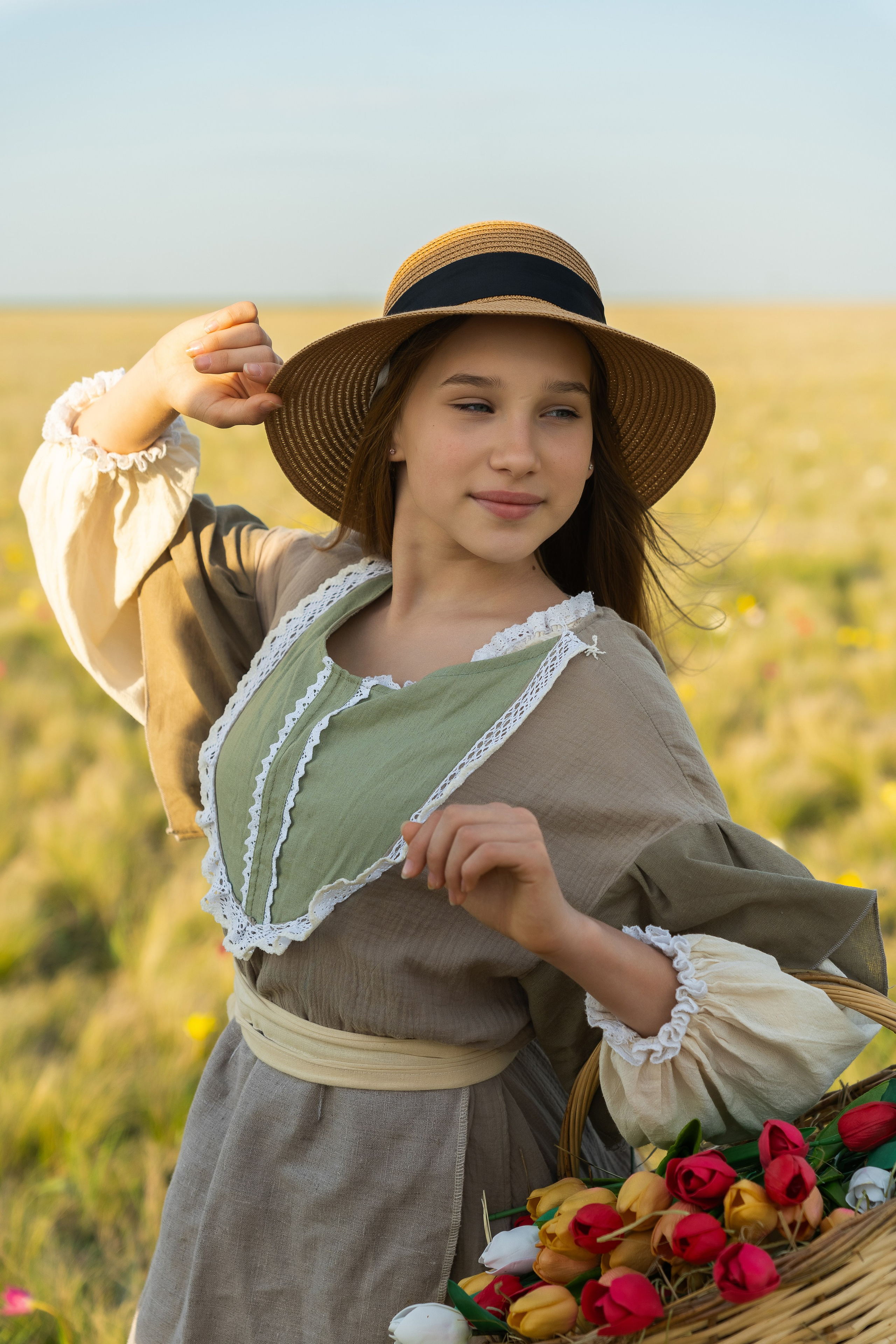 Фотосессия в поле. Фотограф Саратов/Энгельс