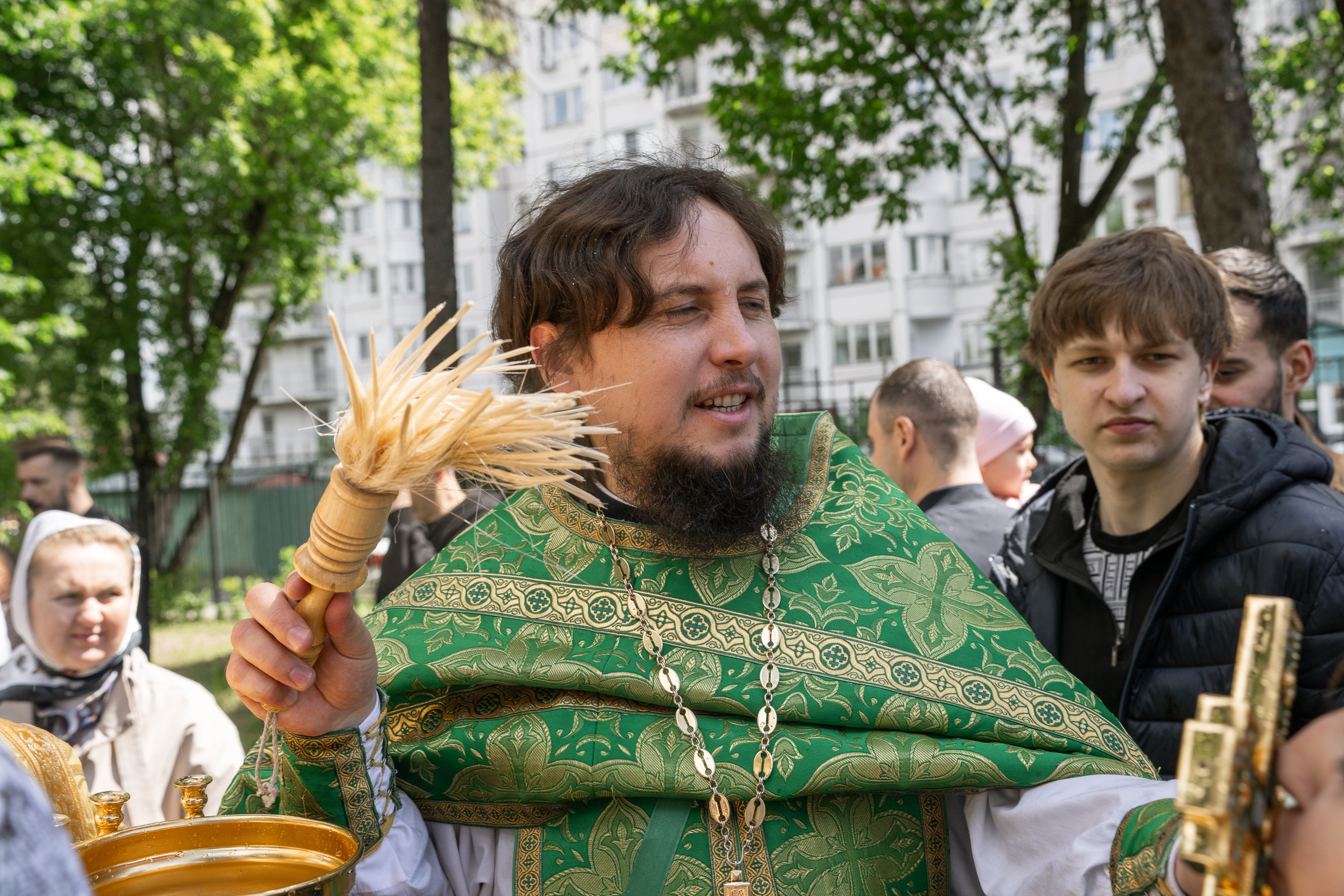 Престольный праздник в храме Троицы Живоначальной. Фотограф Москва/Подмосковье