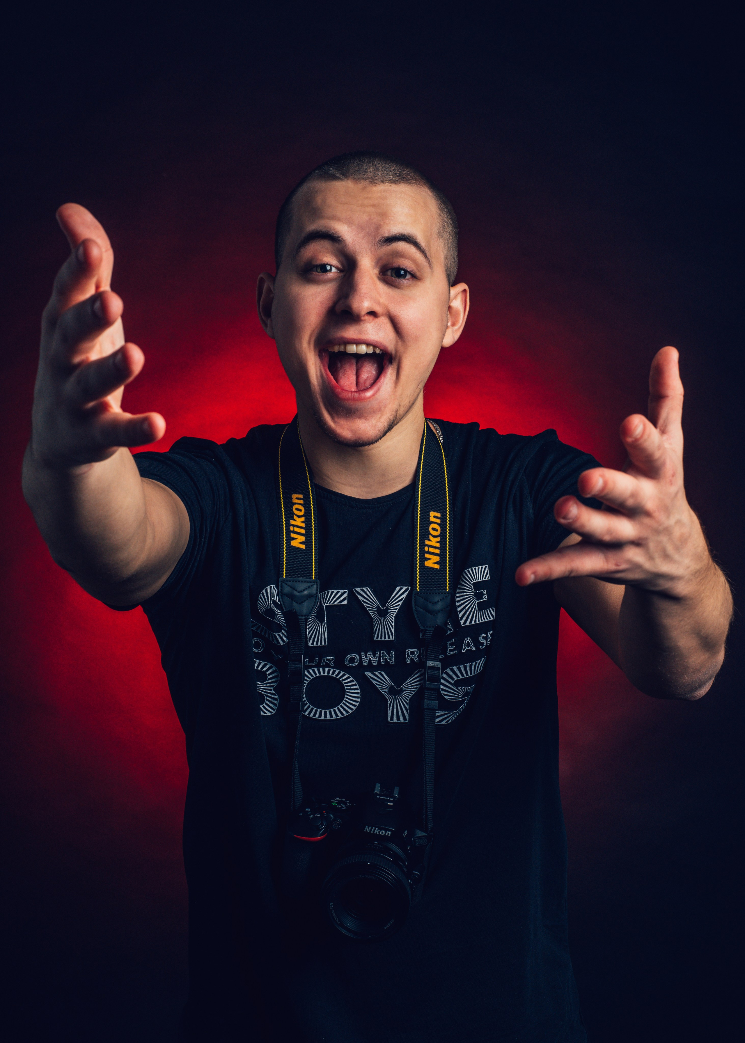 В студии. Свадебный и репортажный фотограф