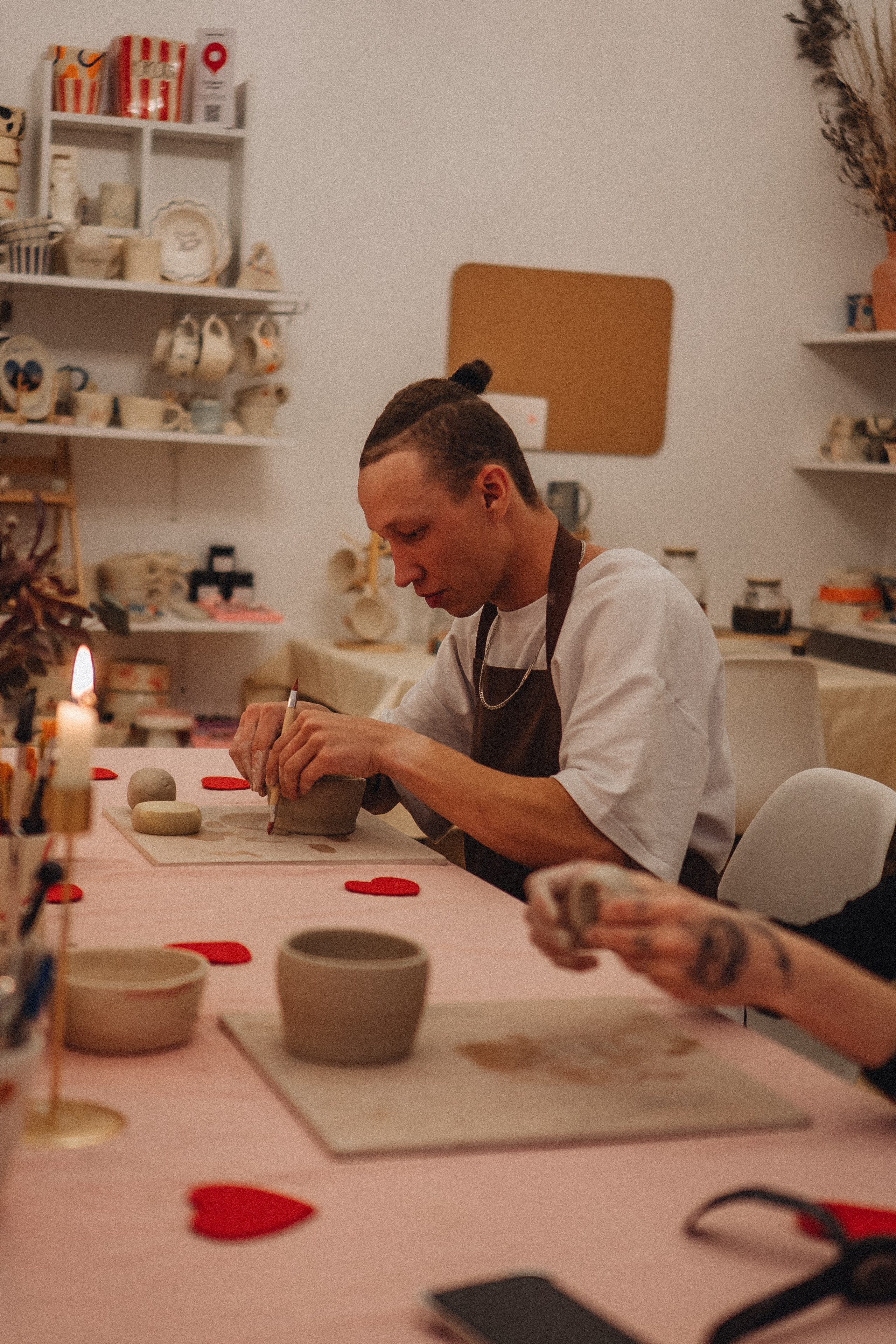СВИДАНИЕ В ГОНЧАРНОЙ МАСТЕРСКОЙ. Профессиональный фотограф, Санкт-Петербург — Виктория Богомолова