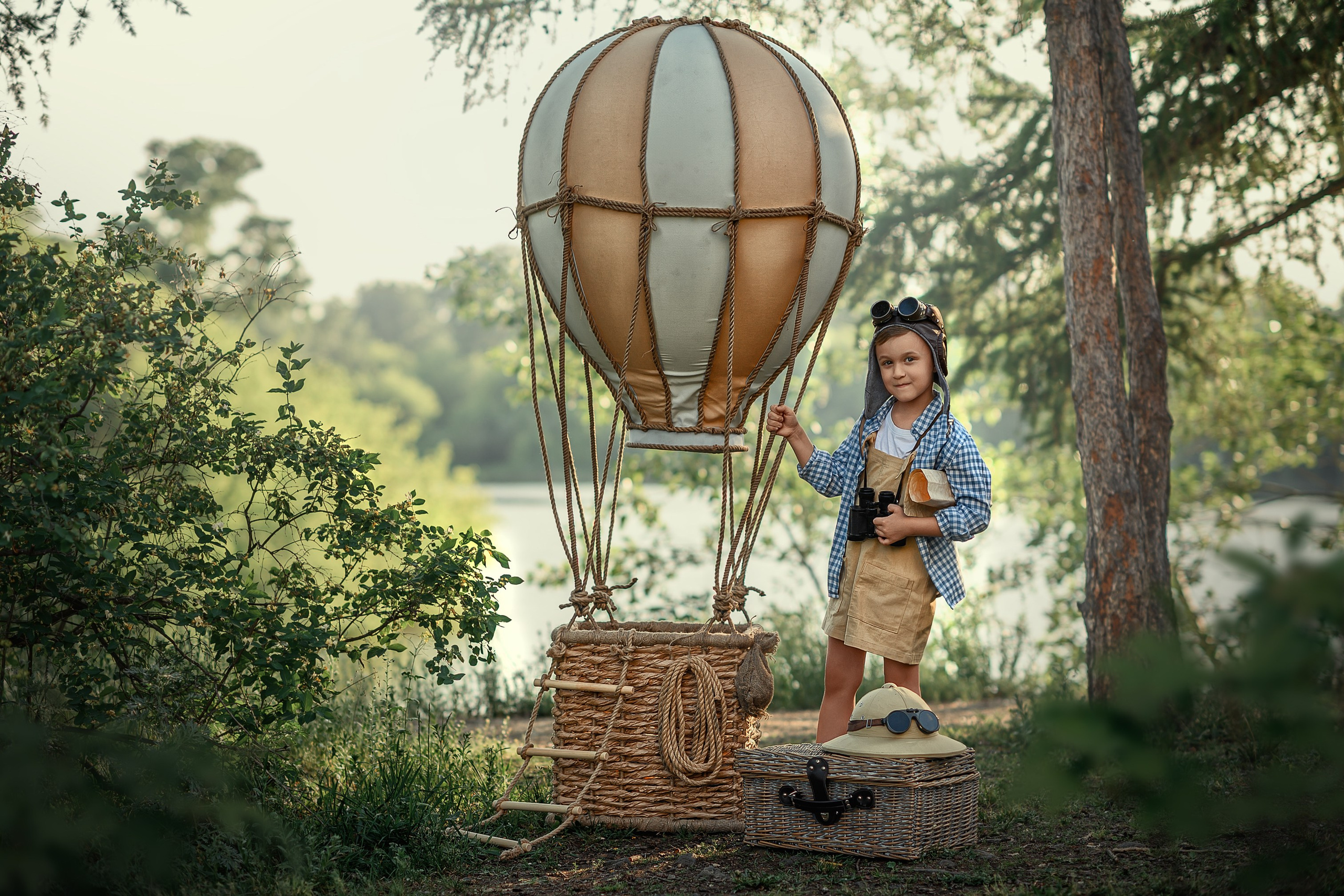 ВОЗДУШНЫЙ ШАР. Семейный фотограф Екатеринбург Лора Мур