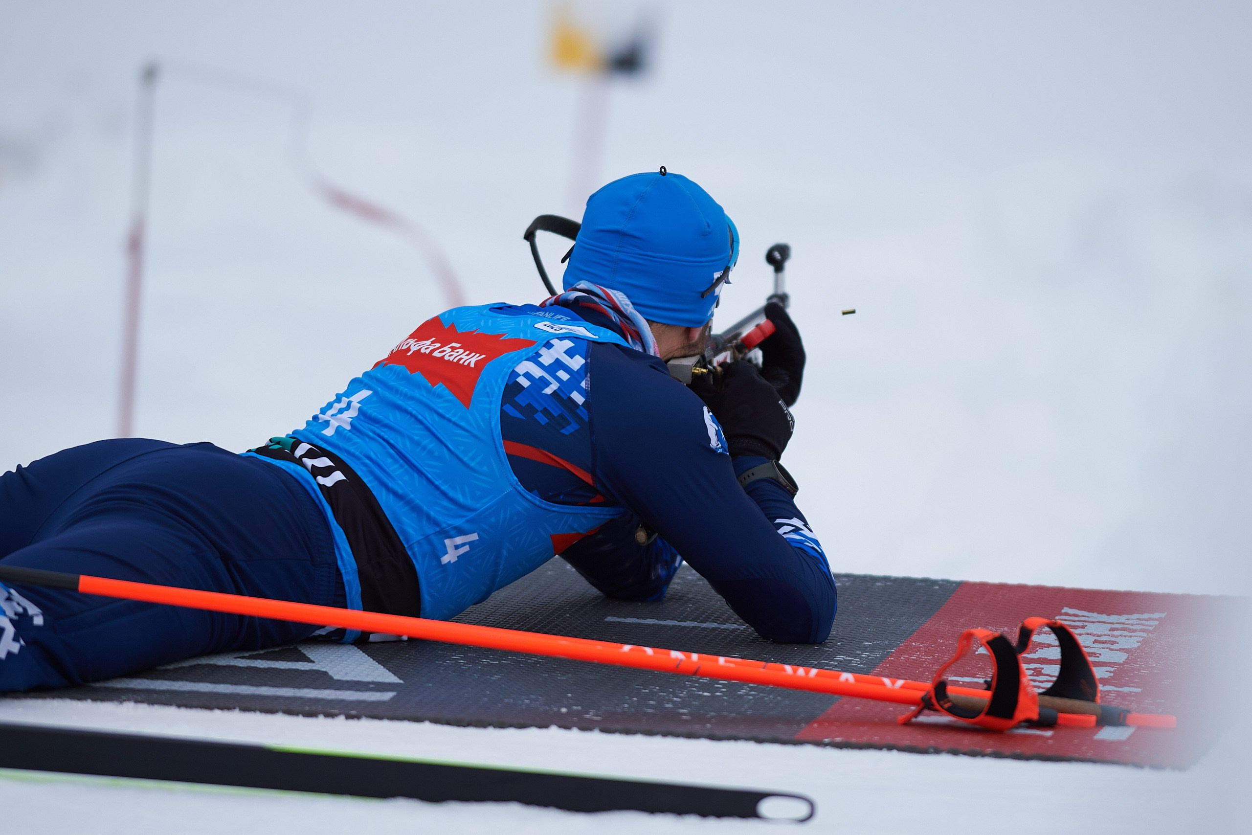 Биатлон. Чемпионат России — 2024/2025, 3-й этап, Ижевск. Ижевская винтовка. Спортивный репортажный фотограф в Ижевске Сергей Мерзляков