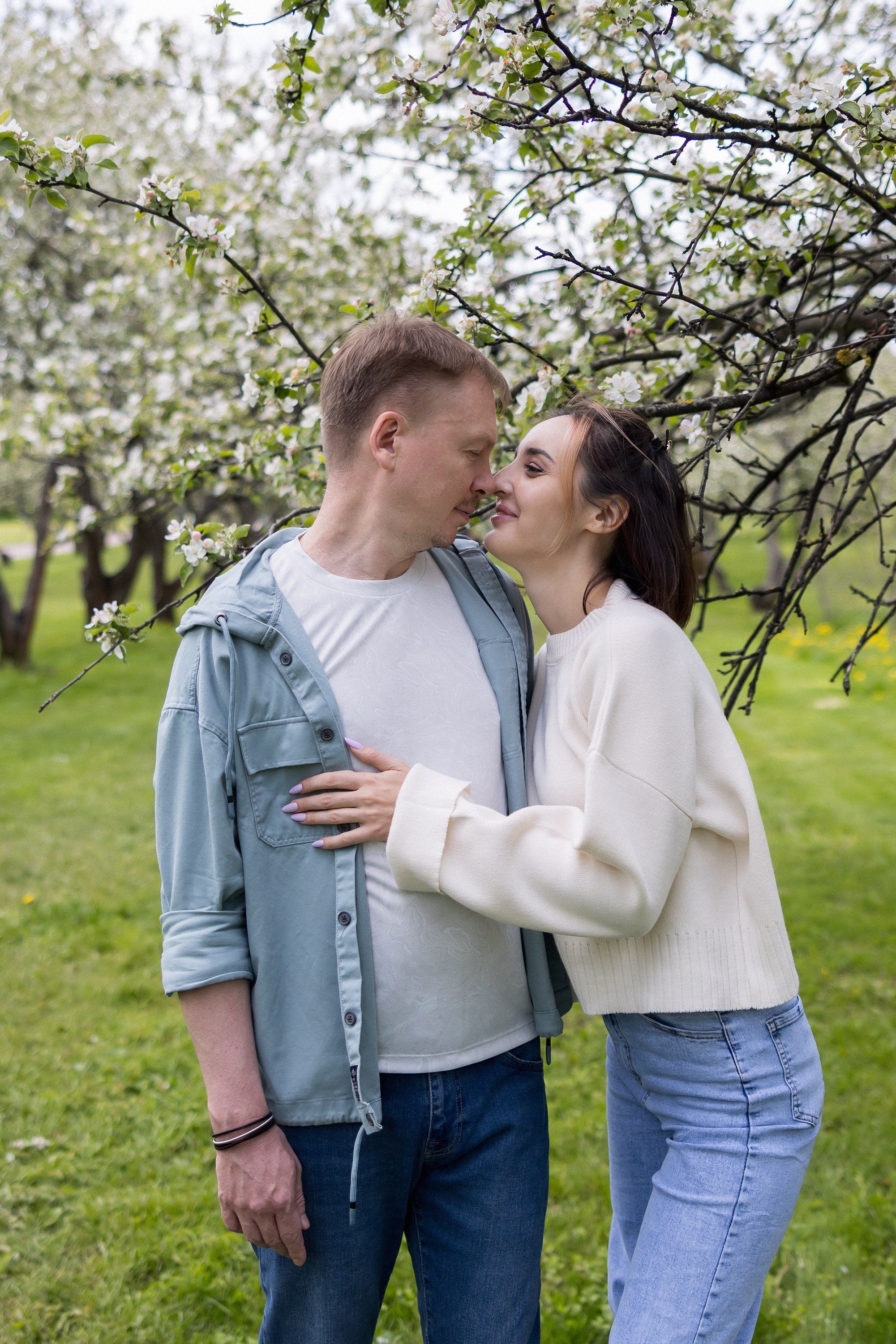 Съемка в цветущих садах. Фотограф в Москве Ольга Олейникова