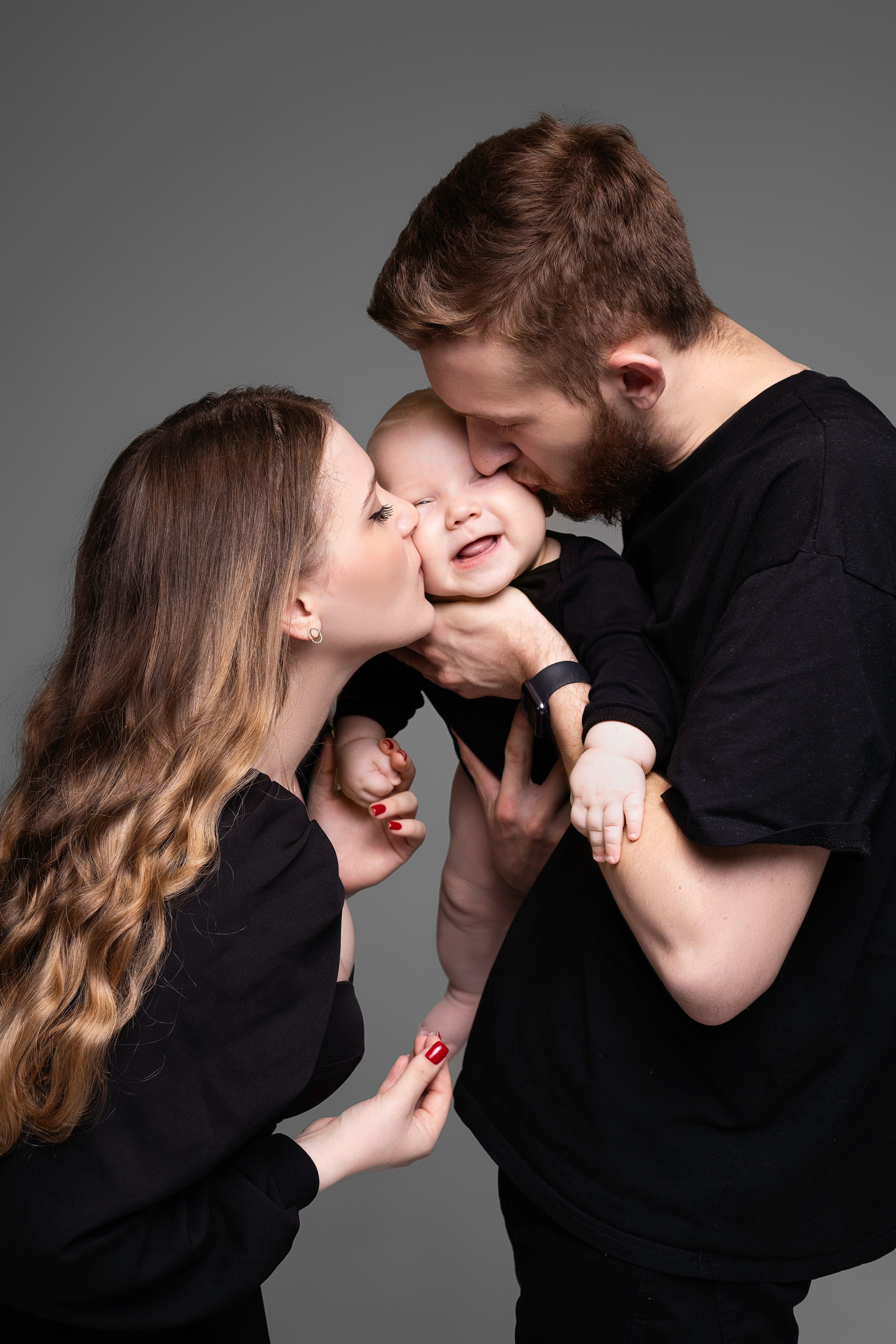 Николай и Анастасия — семейная фотосессия. Анастасия, Фотограф женского портрета и беременности в стиле vogue