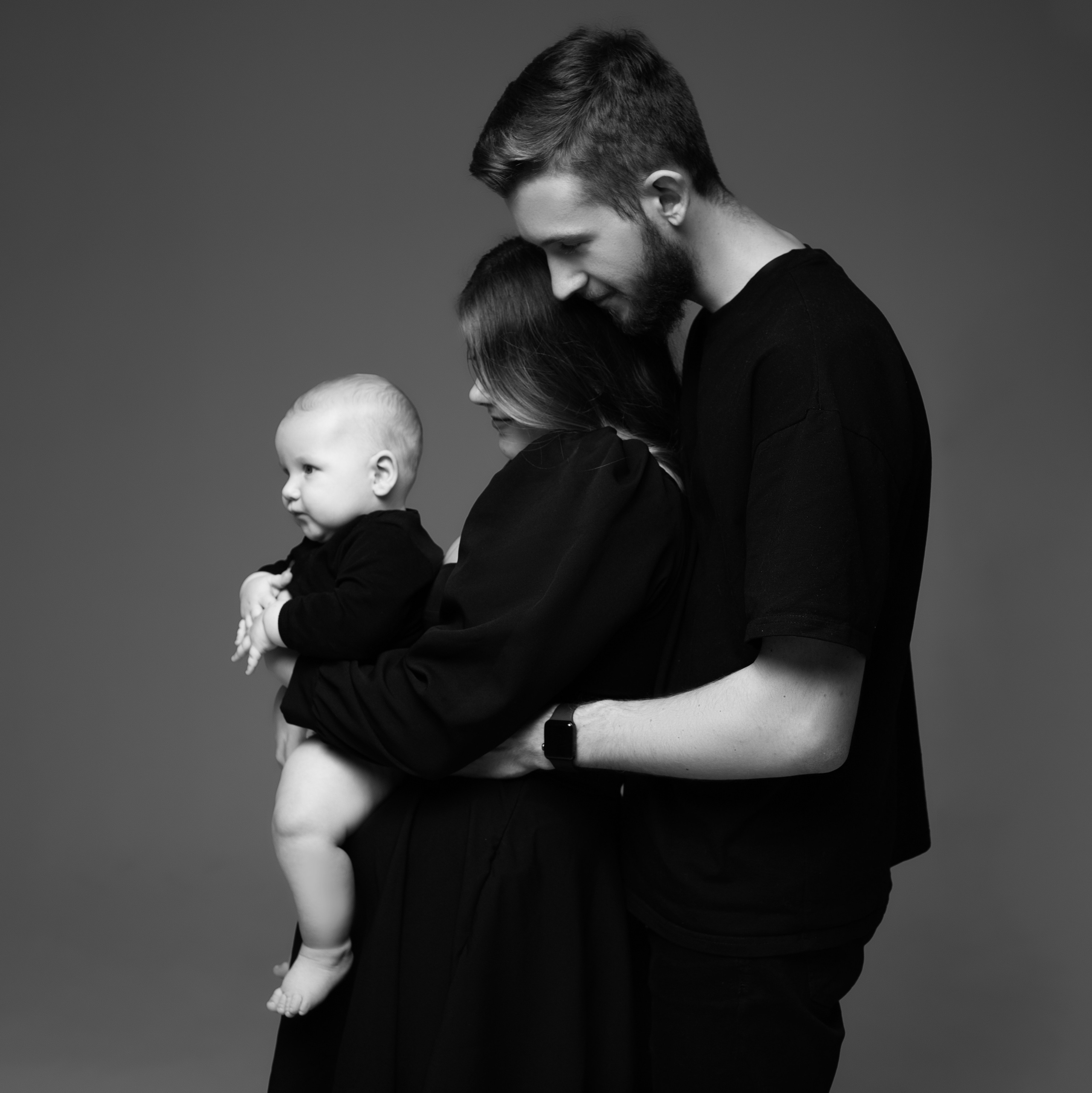 Николай и Анастасия — семейная фотосессия. Анастасия, Фотограф женского портрета и беременности в стиле vogue