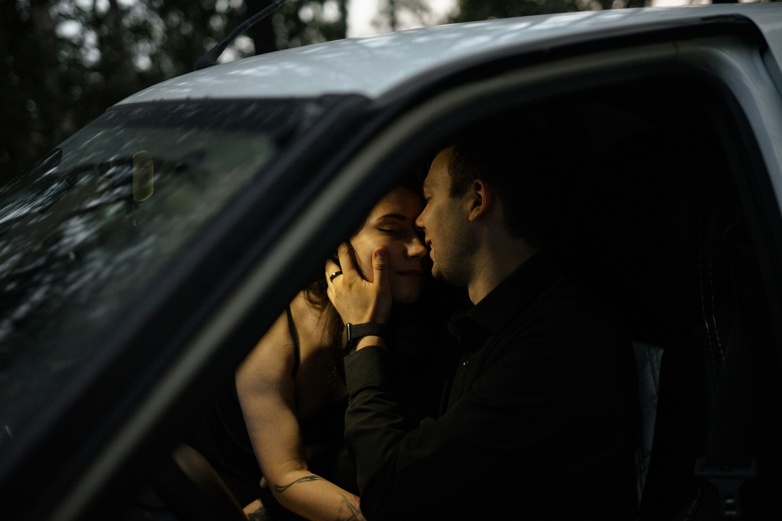 Поздний закат