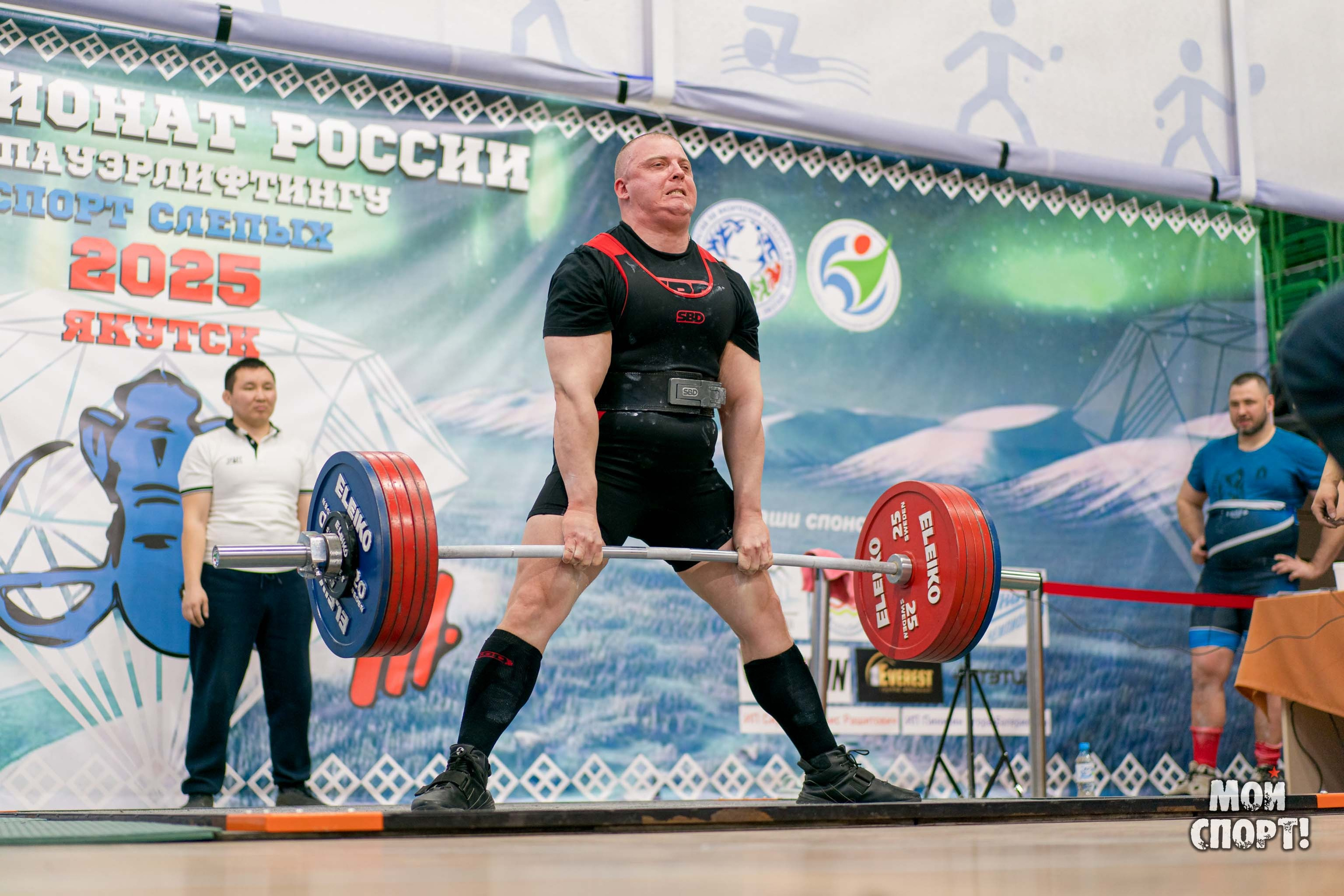 Чемпионат России по пауэрлифтигу 2025. Спорт слепых. Студия «Мой Спорт!» — все о спорте в Якутии