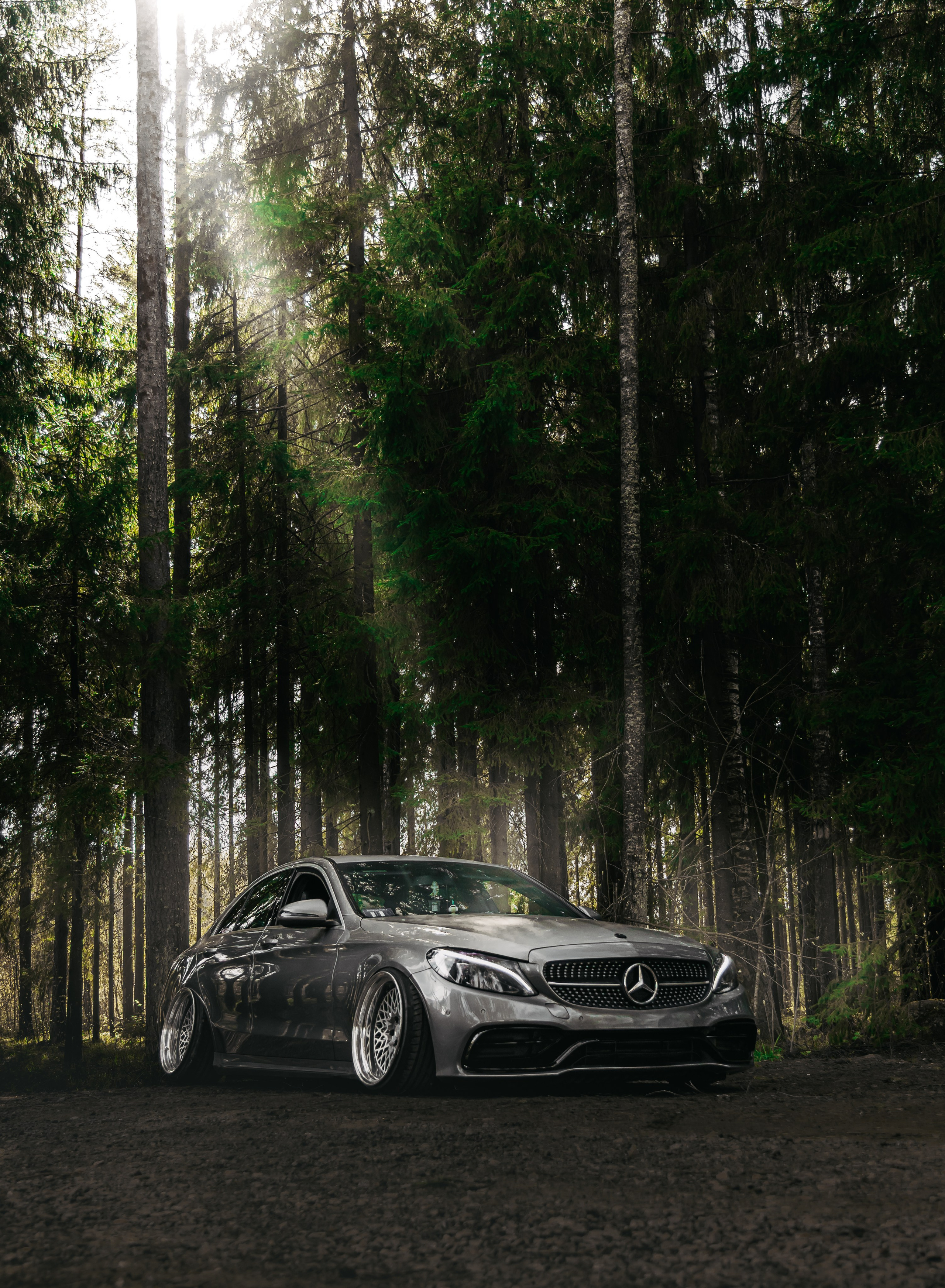Mercedes benz stance. Opasnophoto