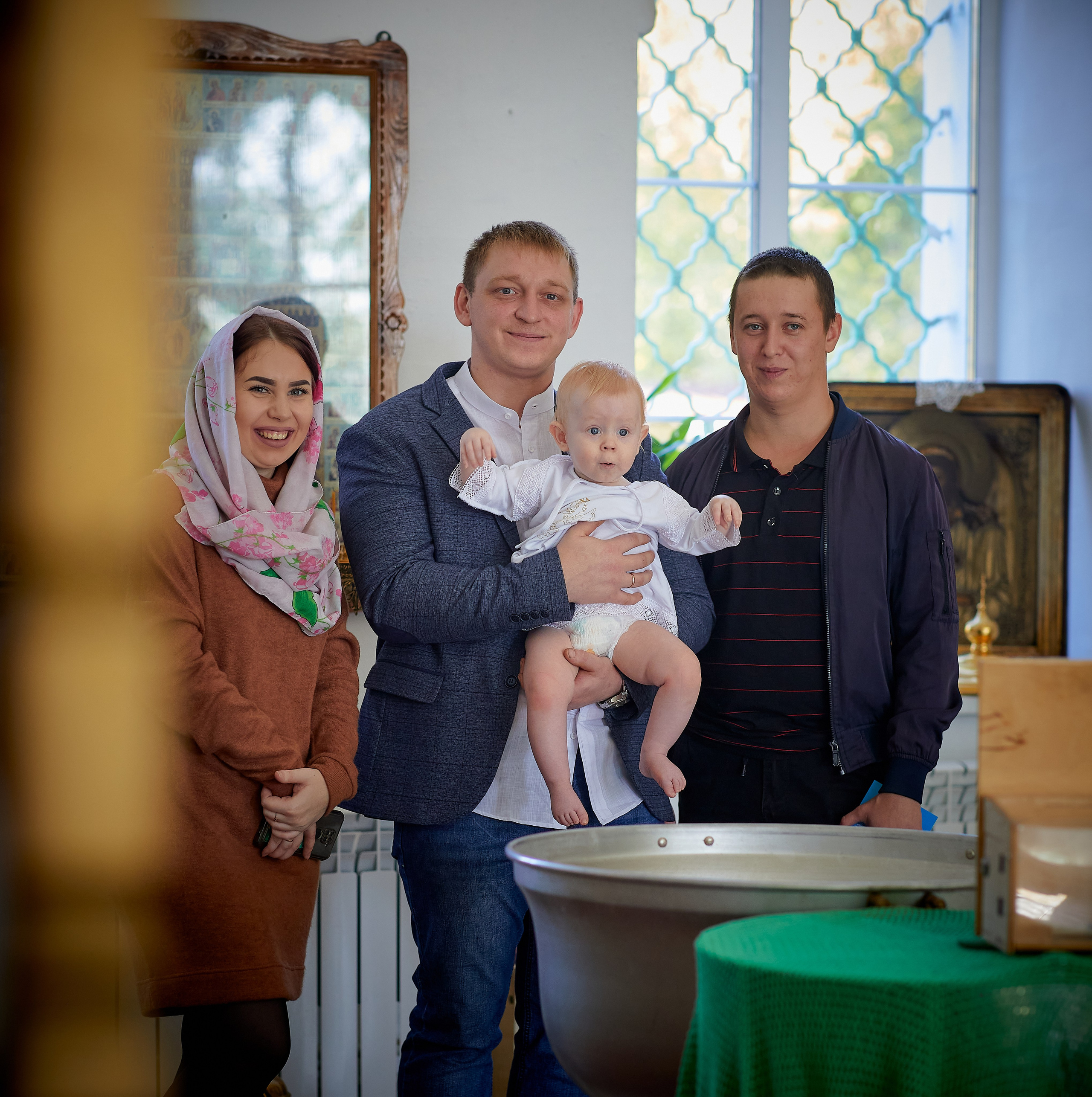 Крещение Сонечки. Семейный и детский фотограф в Ярославле Юлия Галашина