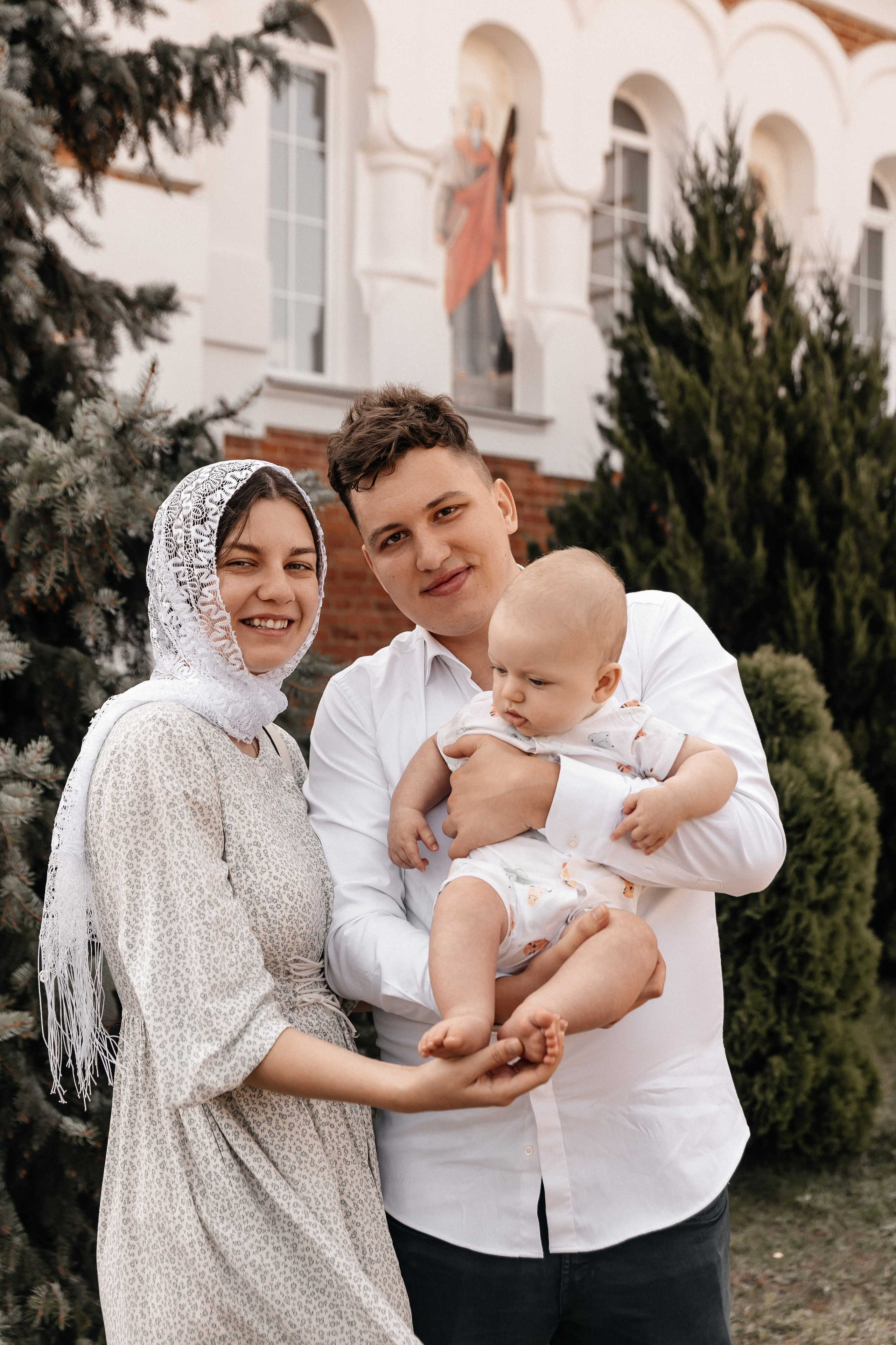 Крещение Роберта. Семейный фотограф Минск Усова Ольга