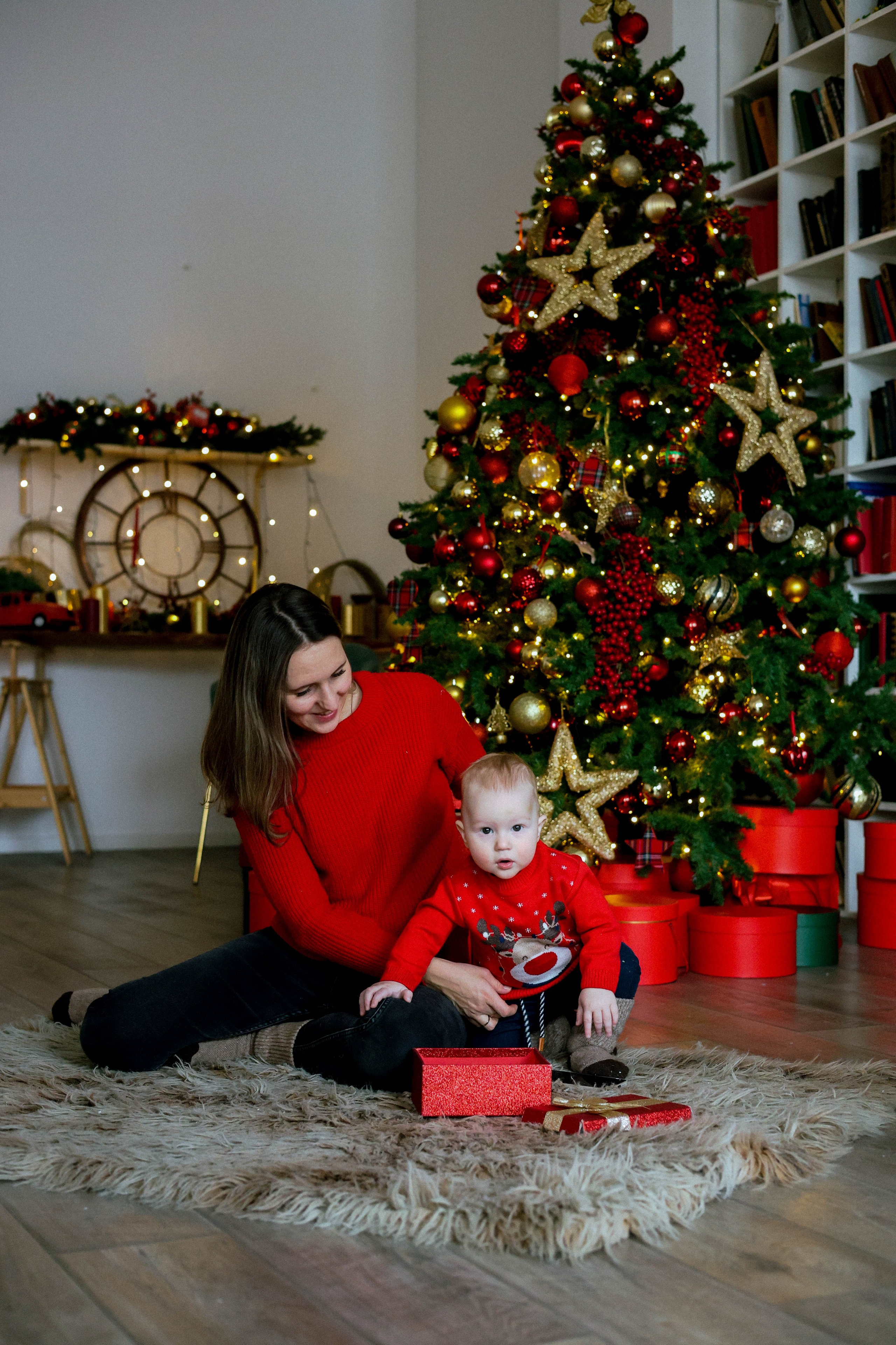 Новогодняя история «Евгения и Егор». Фотограф в Москве Анастасия Калинина