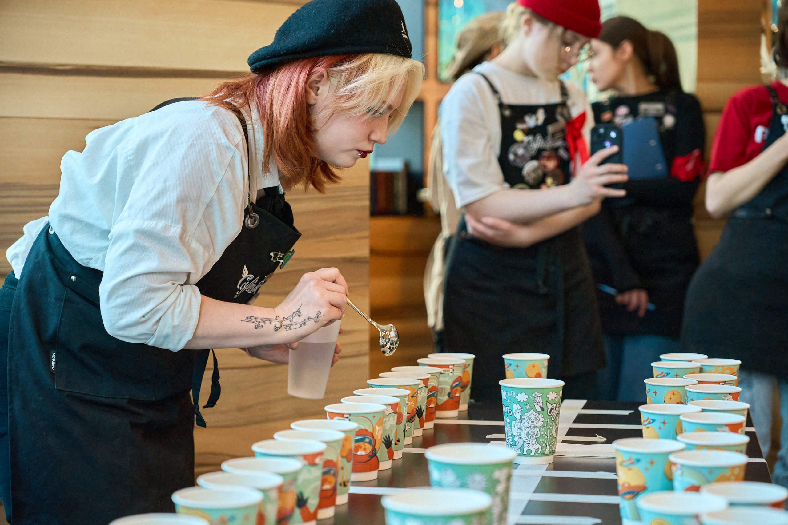 Соревнования в CoffeeBean 2025. Контент-фотограф в Москве Тима Забабурин