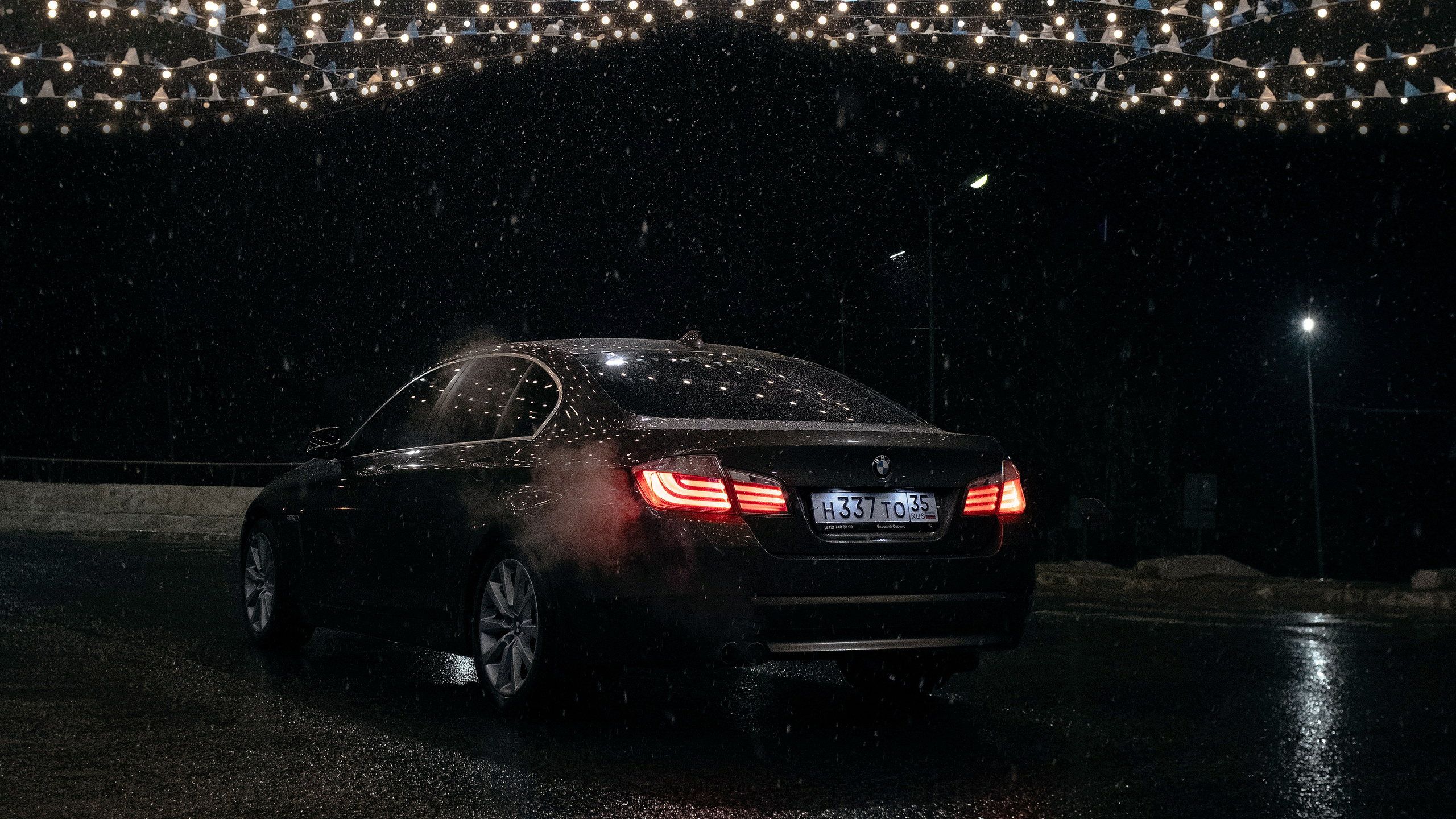 BMW F10. Камера Глика | Автомобильный фотограф из Петрозаводска