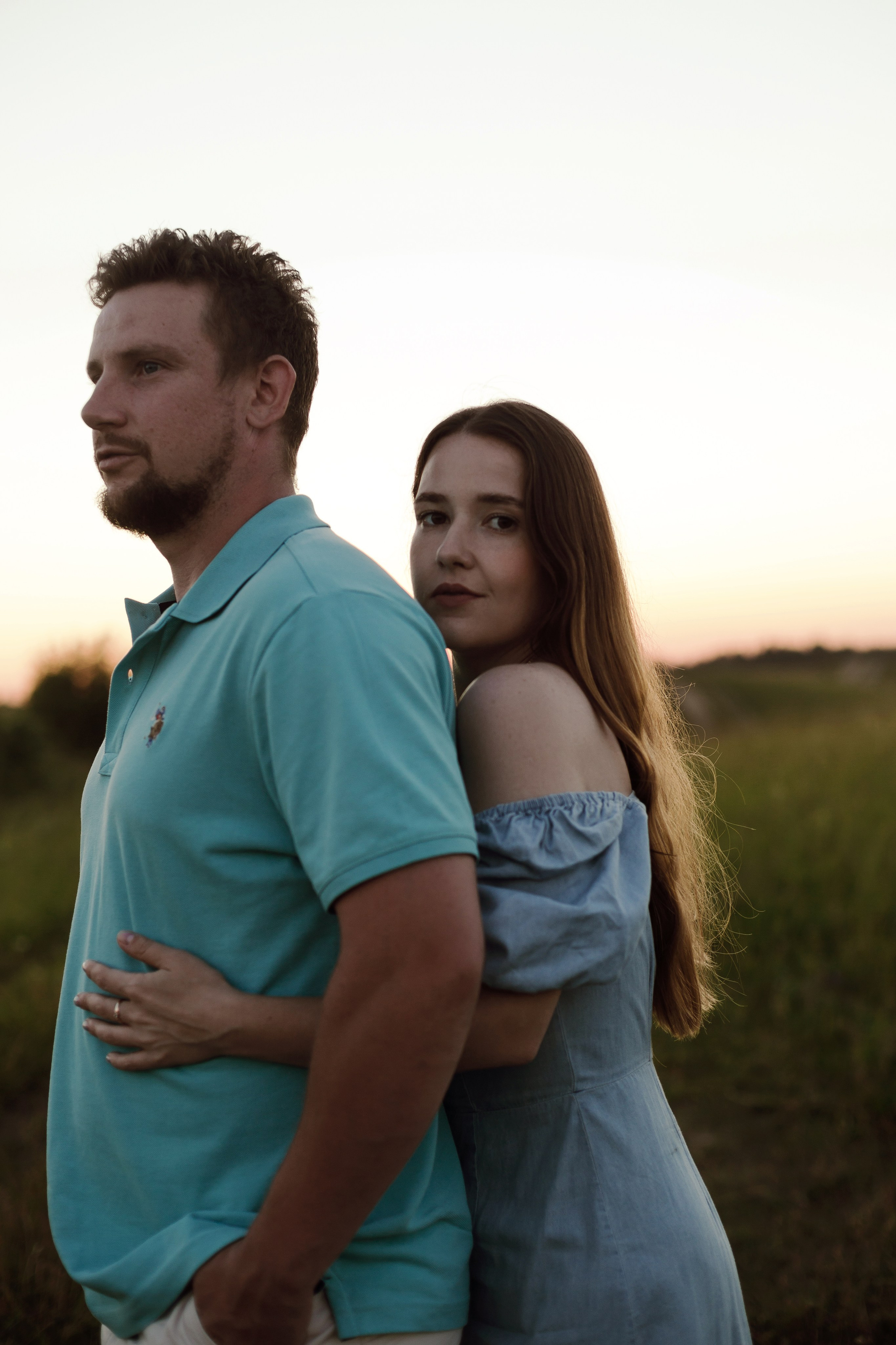 Колтушские высоты — Марина и Сергей. Портретный фотограф в Санкт-Петербурге Элина Ситникова