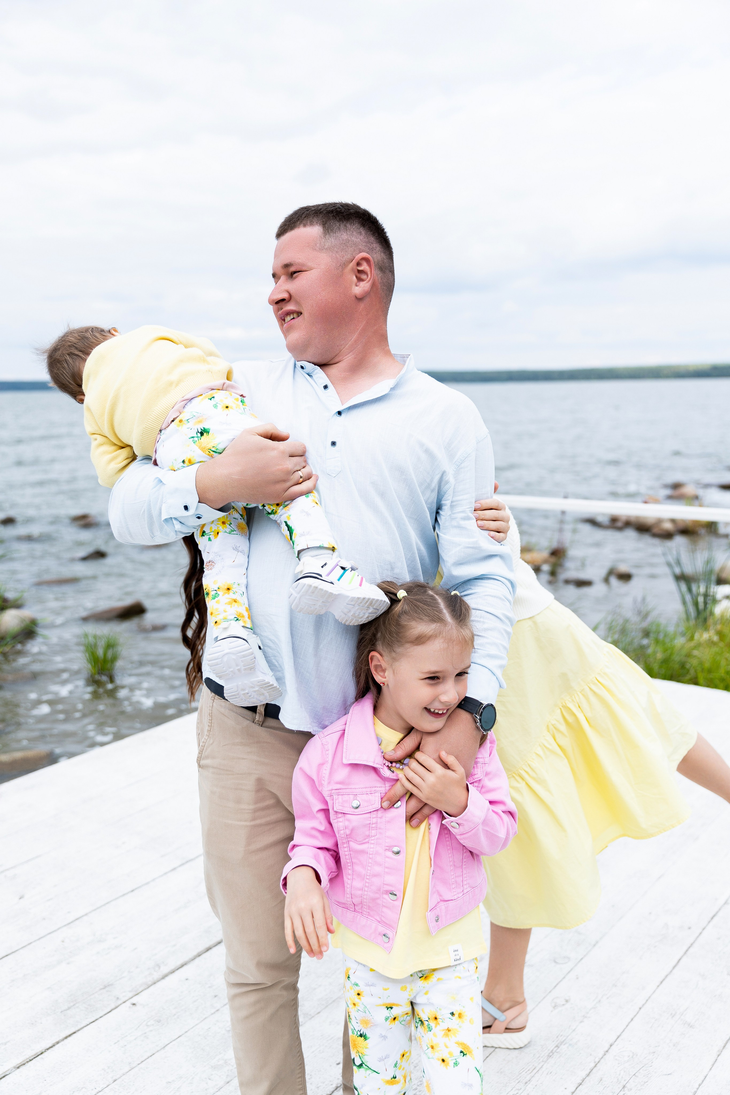 Саша, Лёша, Вика и Ксюша. Семейный фотограф в Екатеринбурге и Красноуфимске Евгения Лягаева