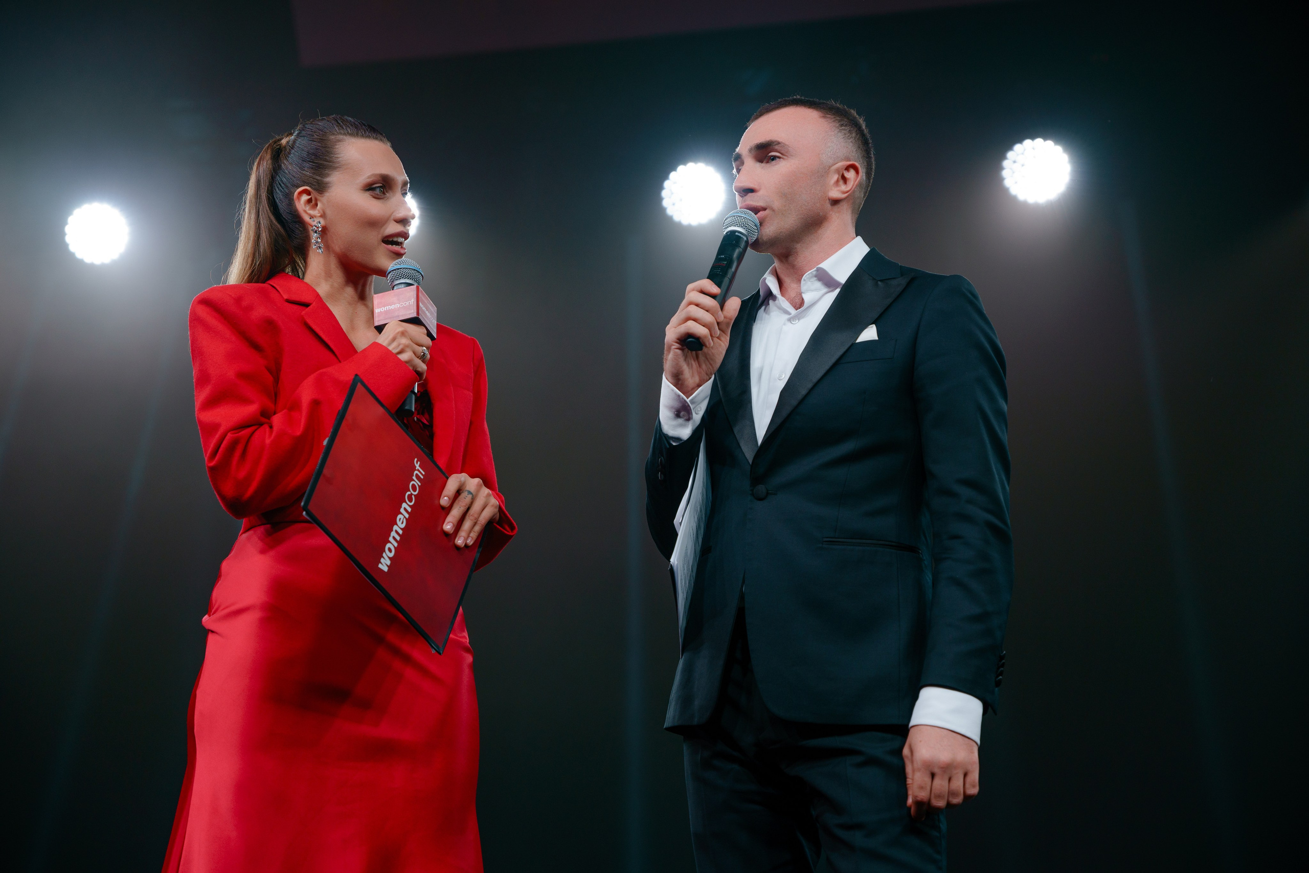 WomenConf Игнат Тагиев и Регина Тодоренко в объективе фотографа Сергея Дружинина