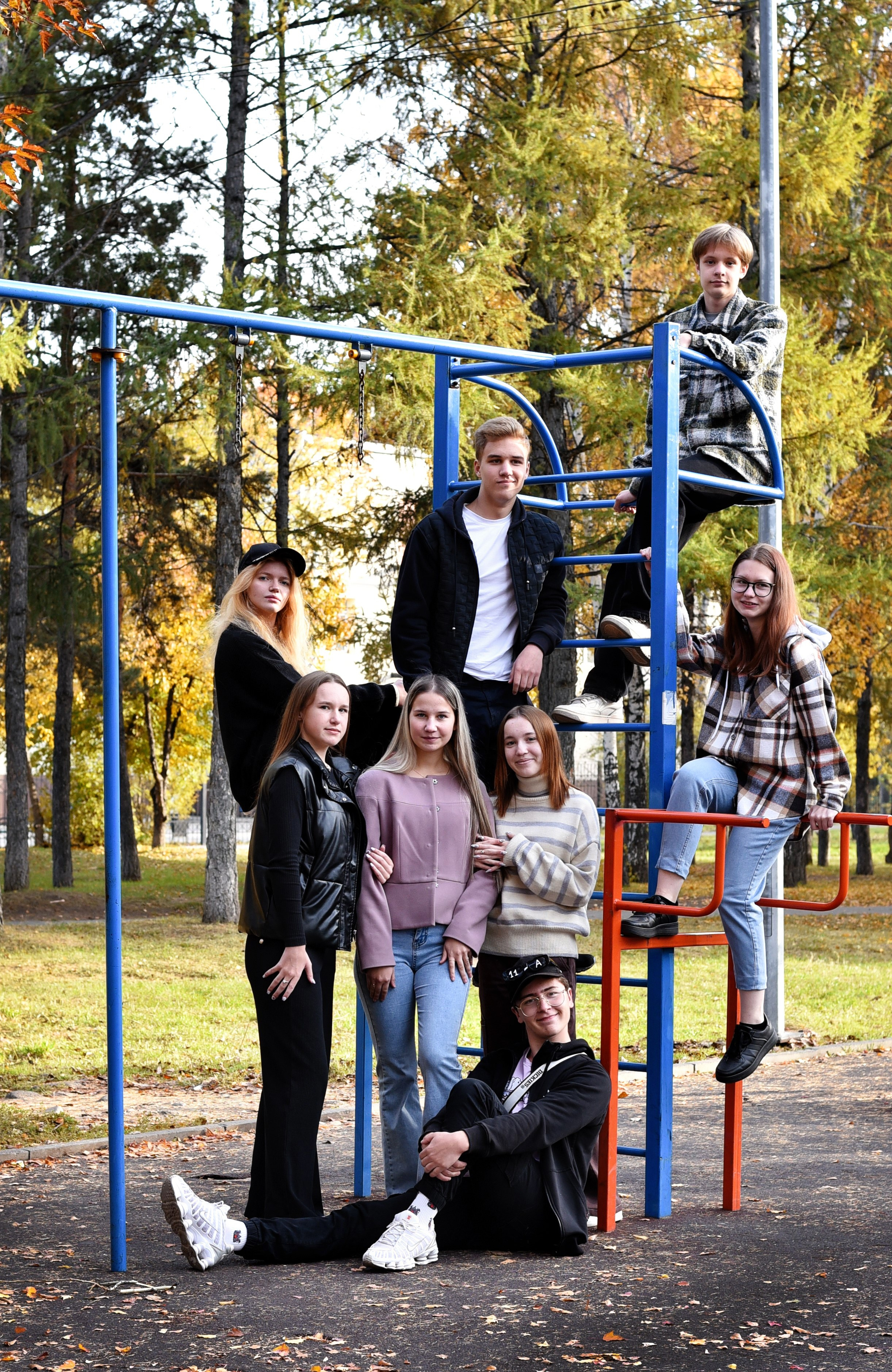 ФОТОСЕССИЯ В ПАРКЕ осень. Школьный фотограф ЛАРИСА МАТВЕЕНКО