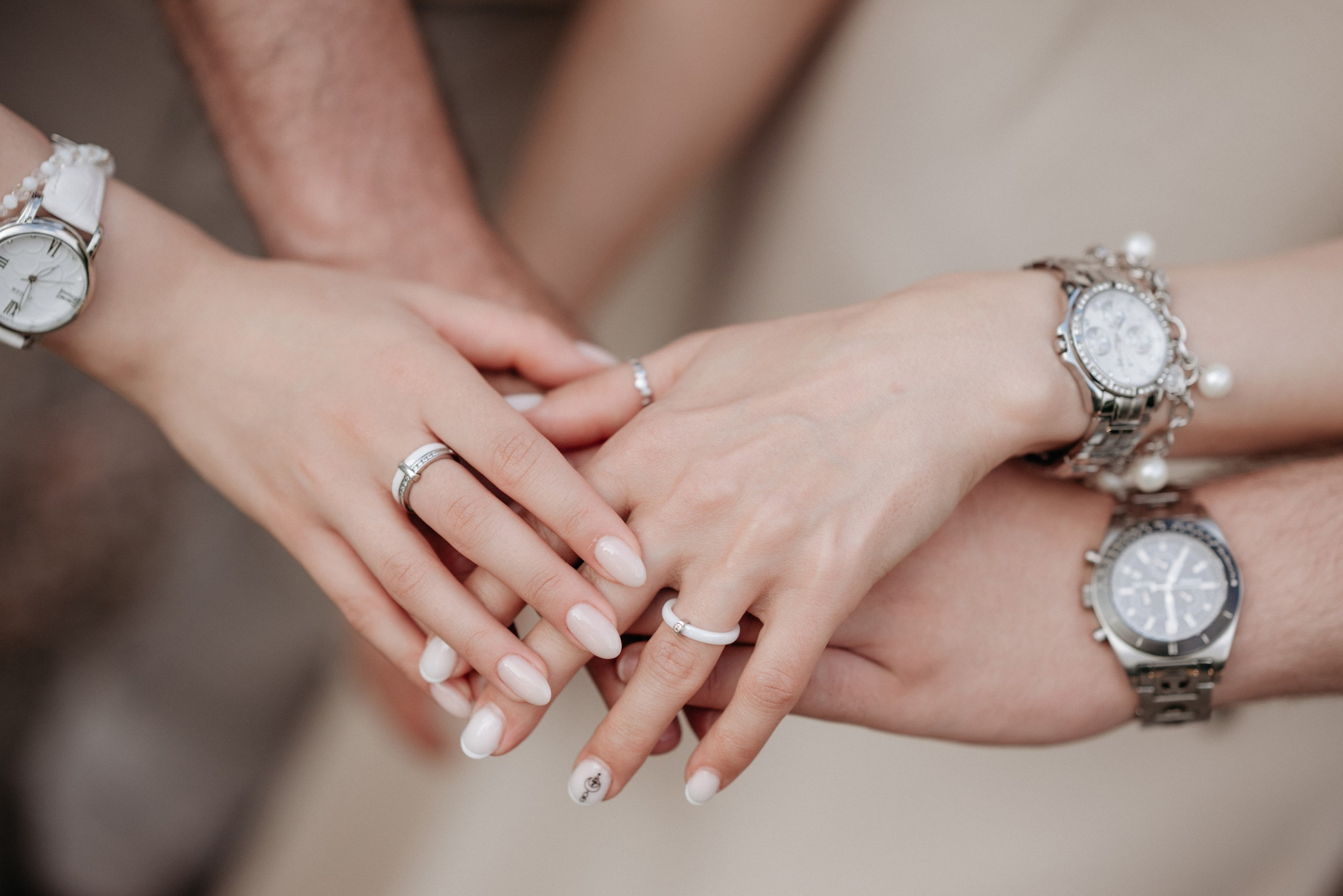 Семья в парке