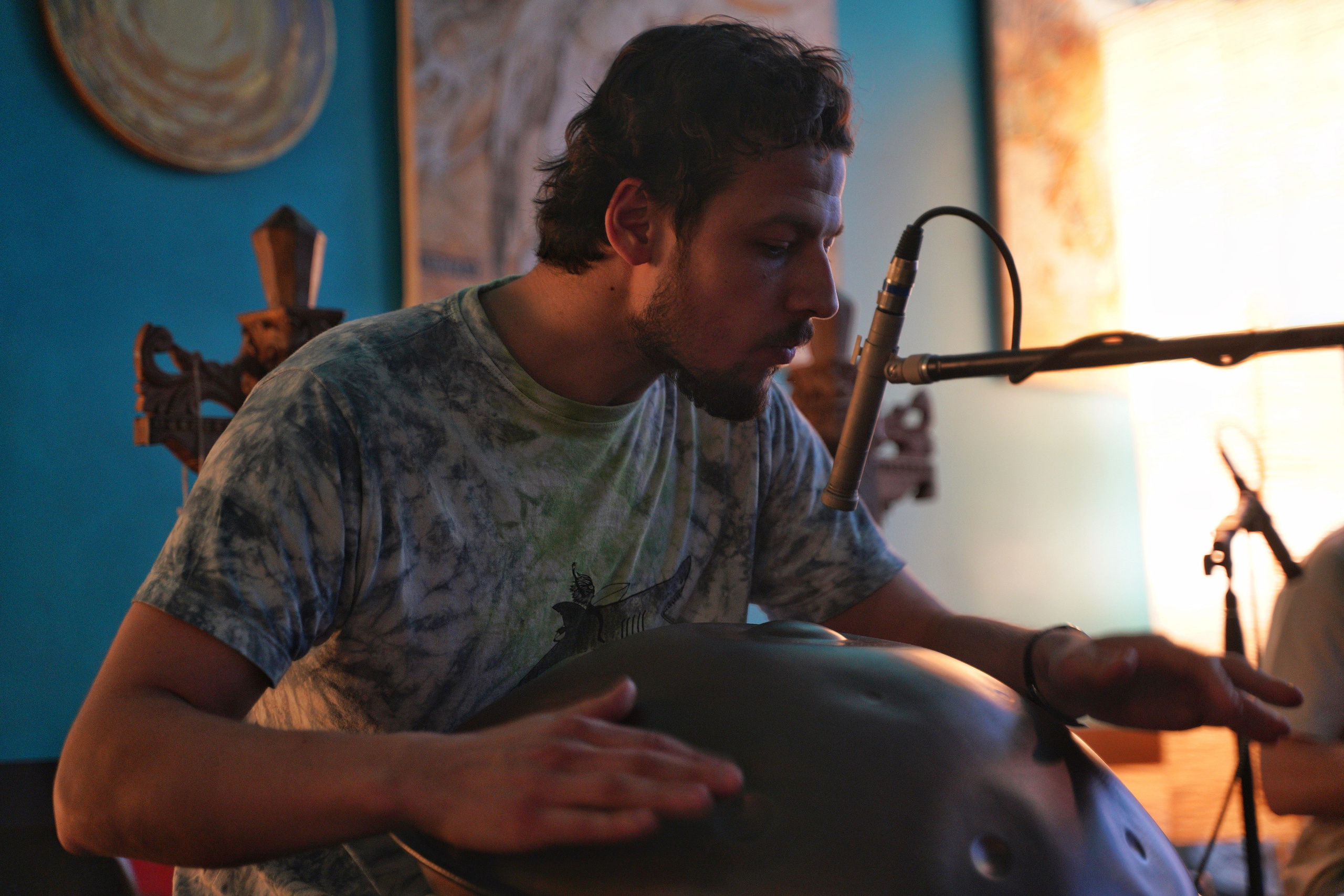 Выступление Forest jam project в Открытом в чайной Чаван. Портретный и репортажный фотограф Наталья Горобец