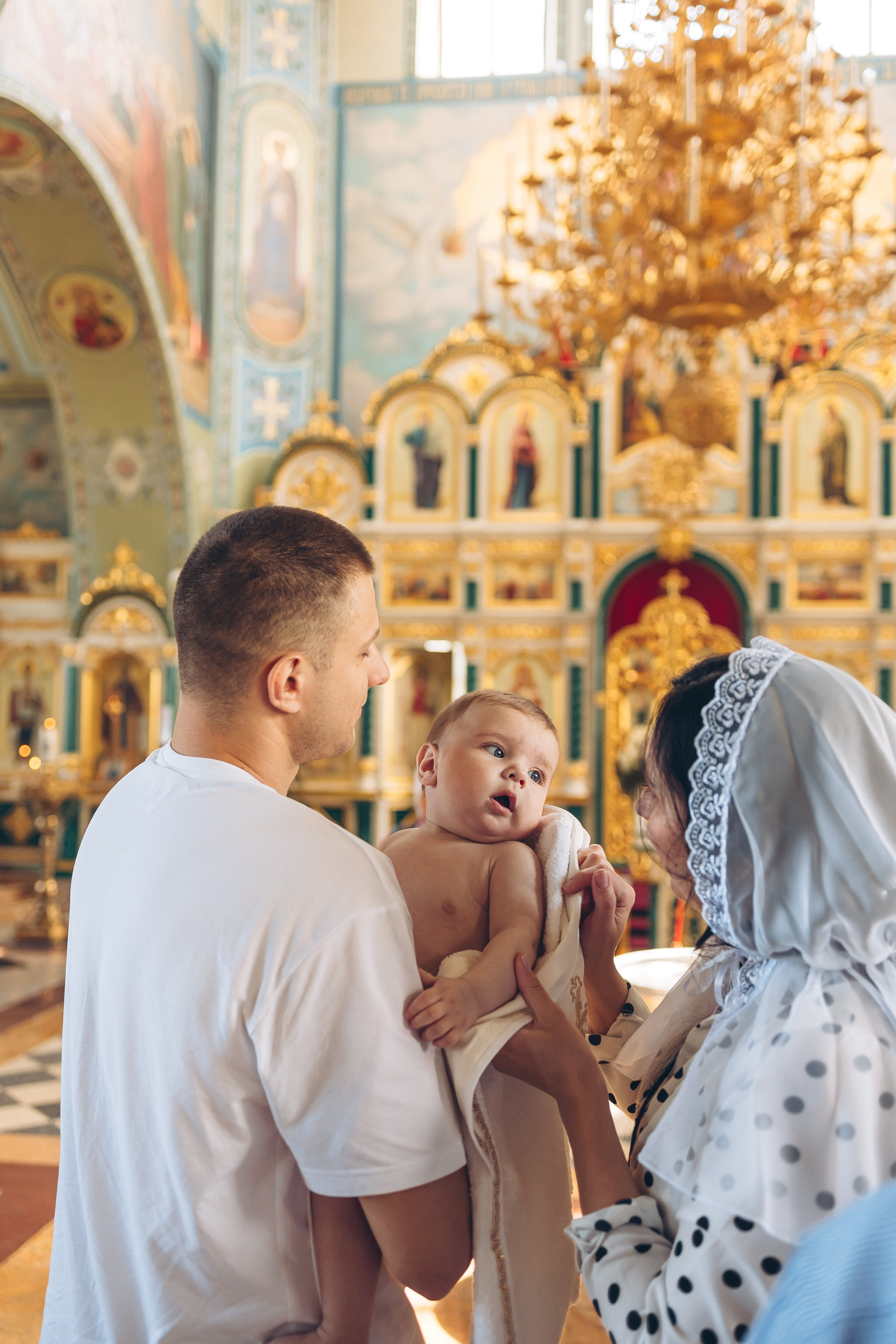 Крещение Тимофея. Семейный фотограф в Волгодонске Краченцева Анна