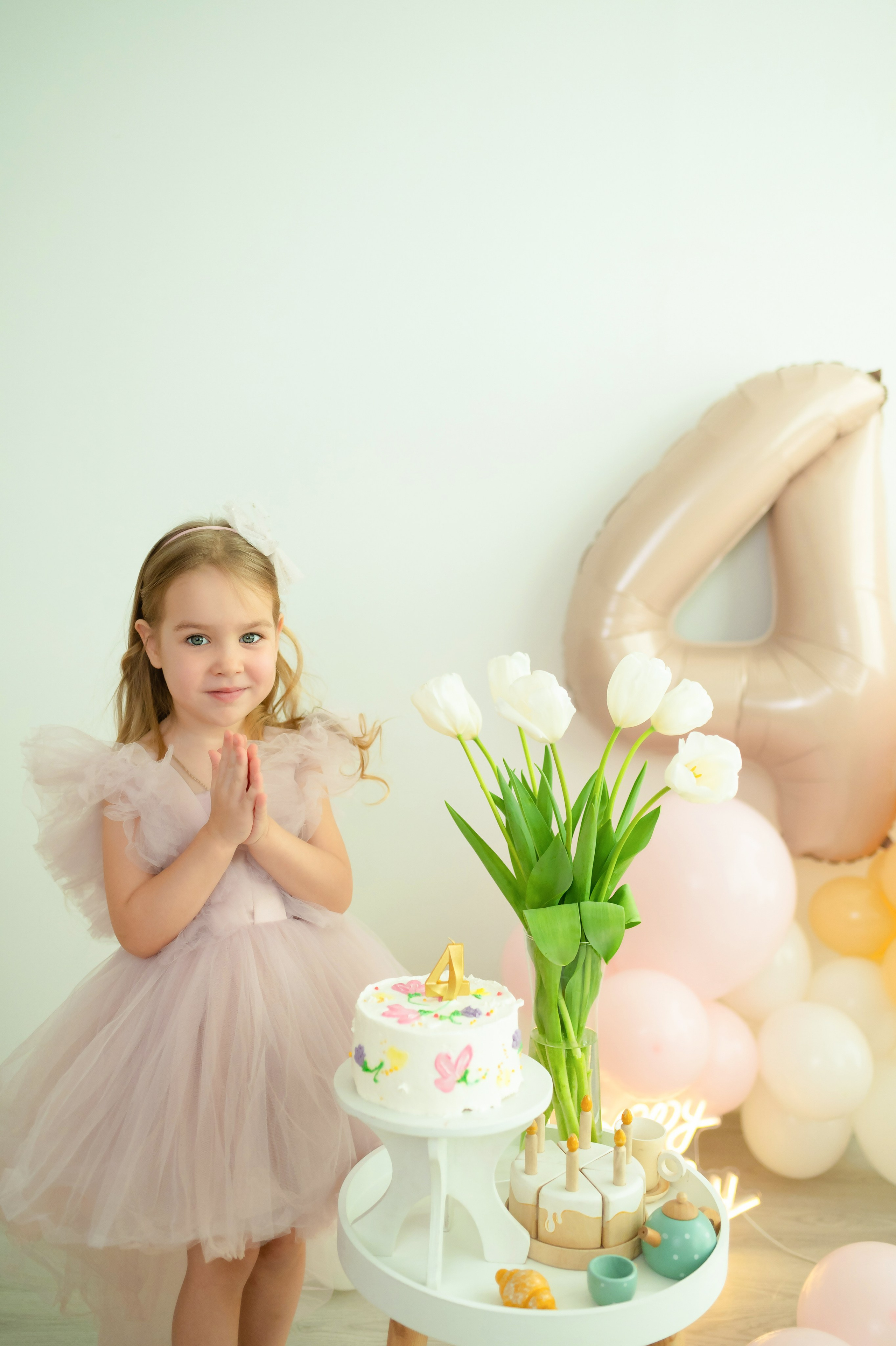 Фотосессия ко Дню Рождения! Алисе — 4 года!. Детский фотограф Ирина Глебова