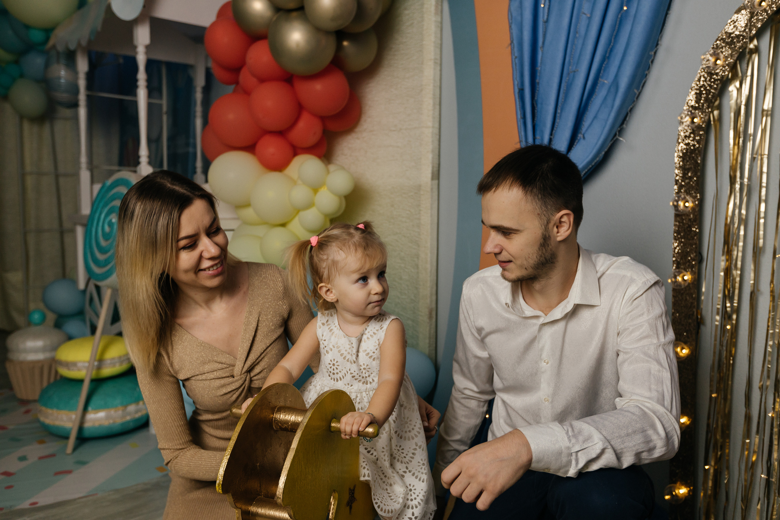 Мария, Вячеслав и София. Фотограф Таганрог Любимая Надя