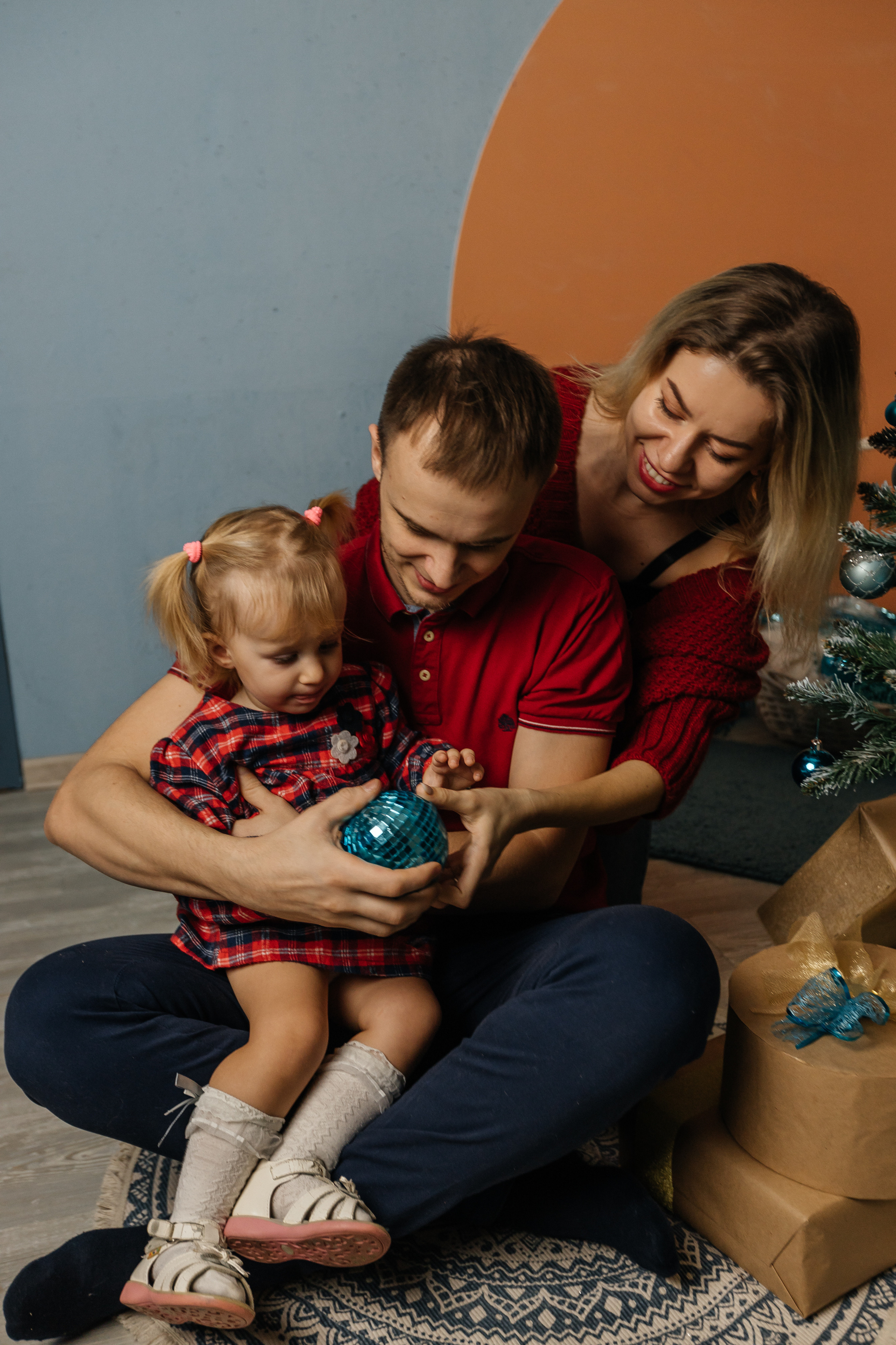 Мария, Вячеслав и София. Фотограф Таганрог Любимая Надя