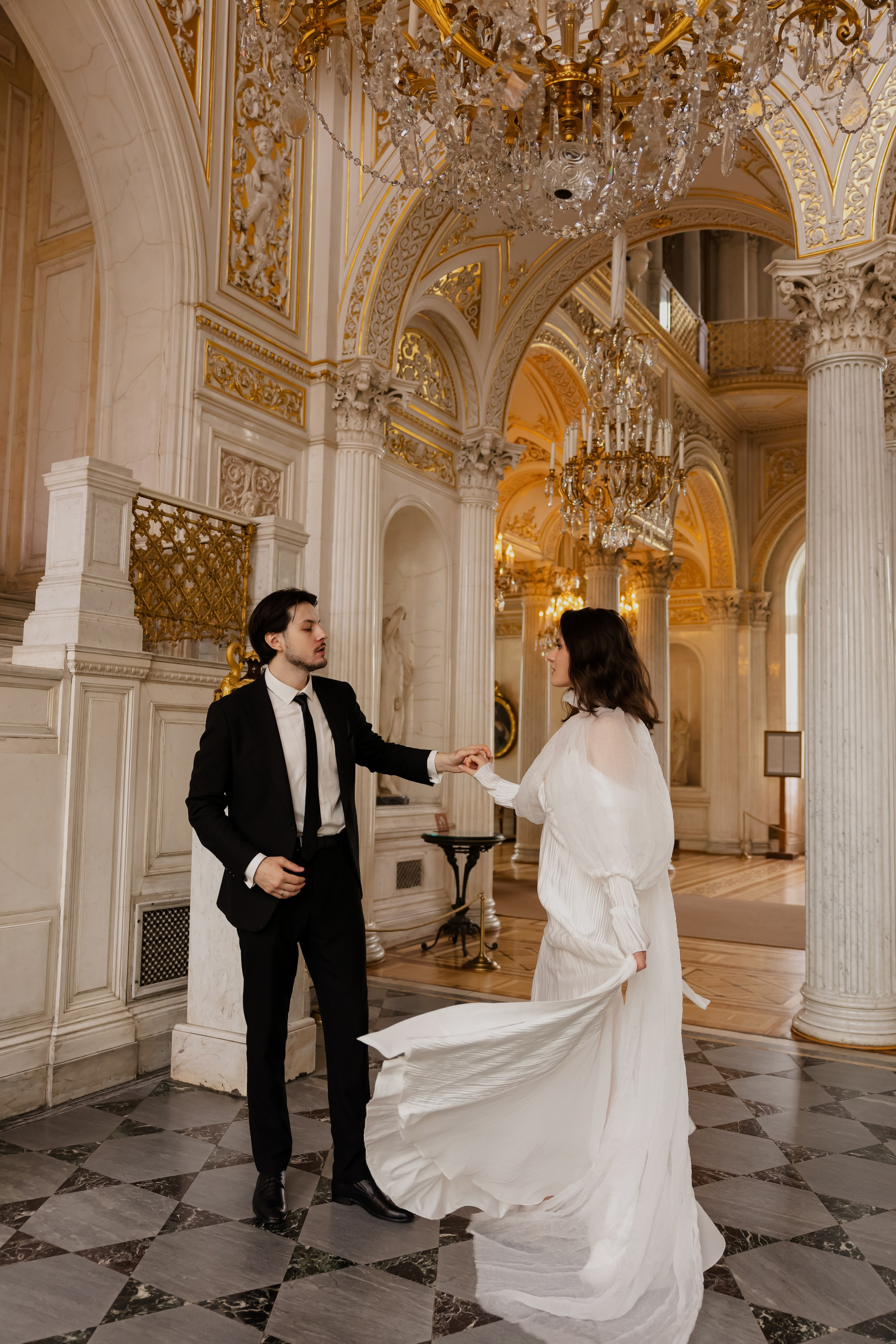 Любовь в Эрмитаже