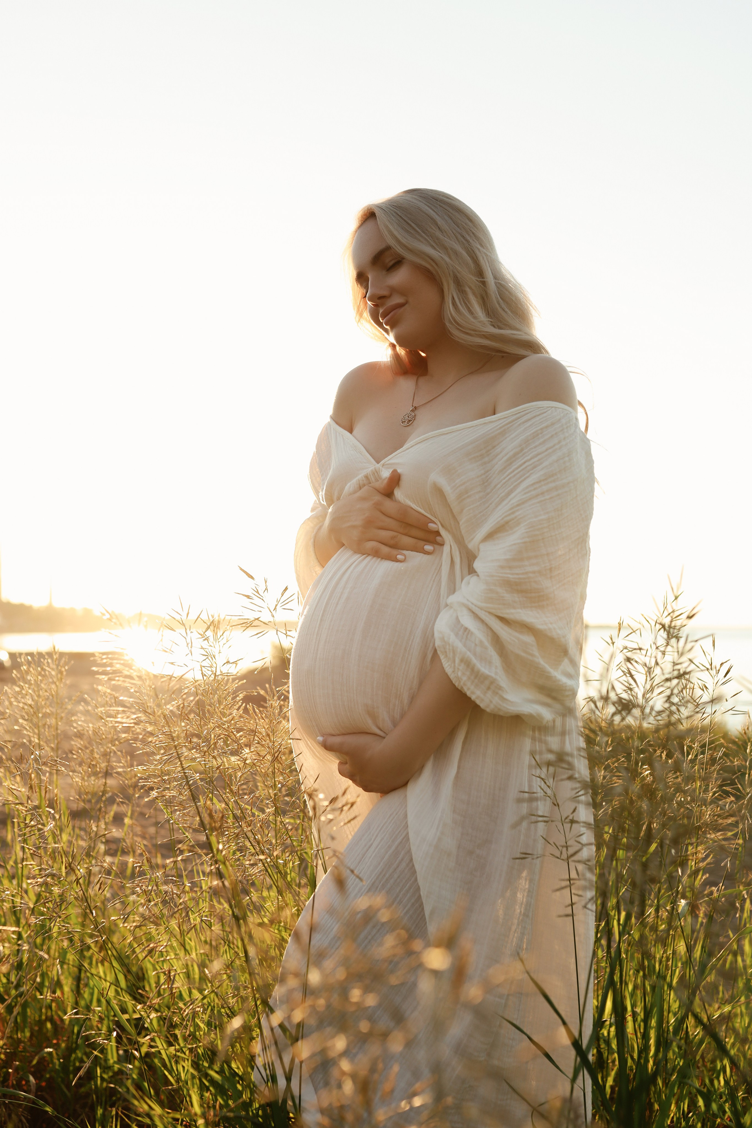 Беременность на берегу. Дьячкова Мария фотограф