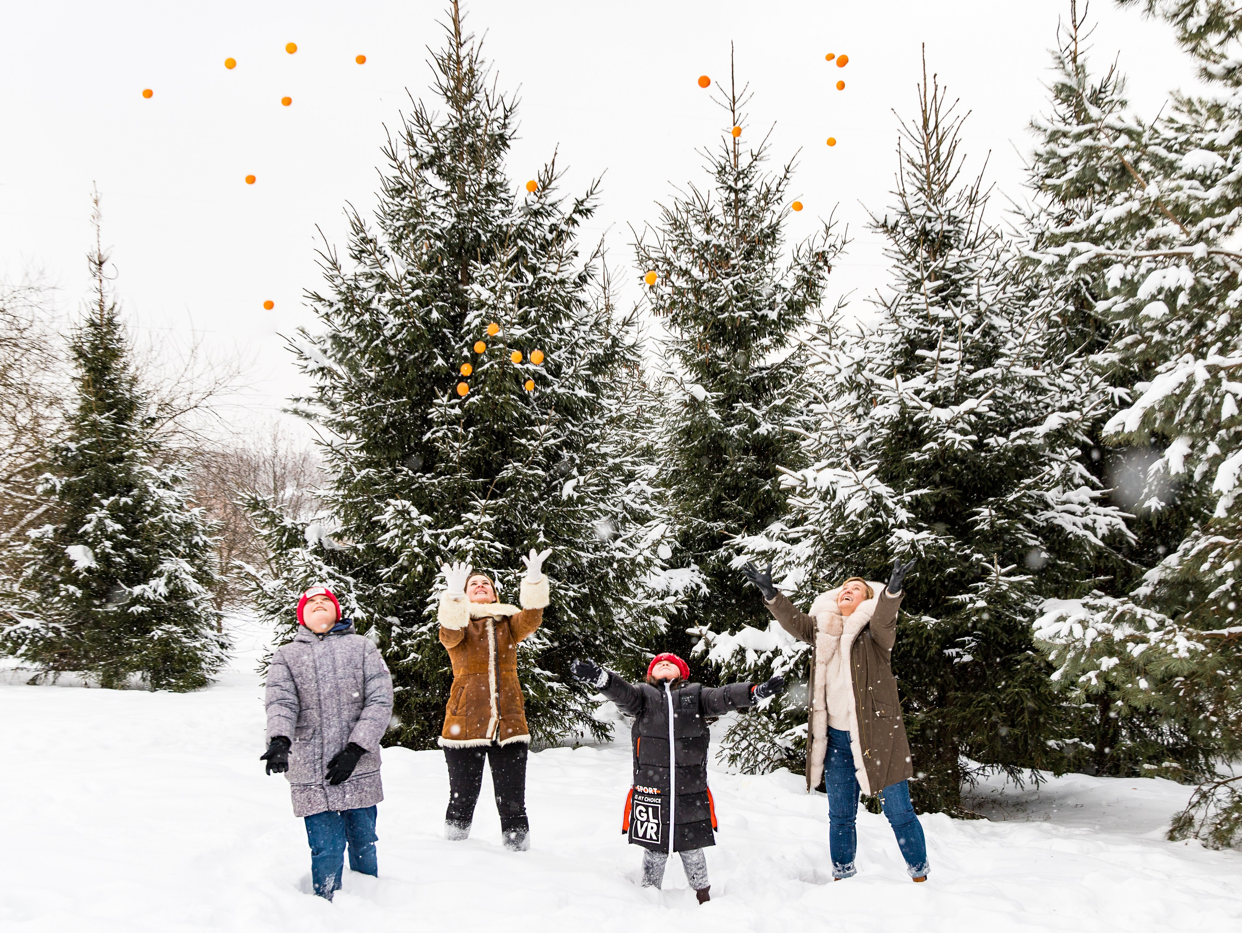 Зимняя сказка. Семейный и детский фотограф. Москва. Пронина Тома
