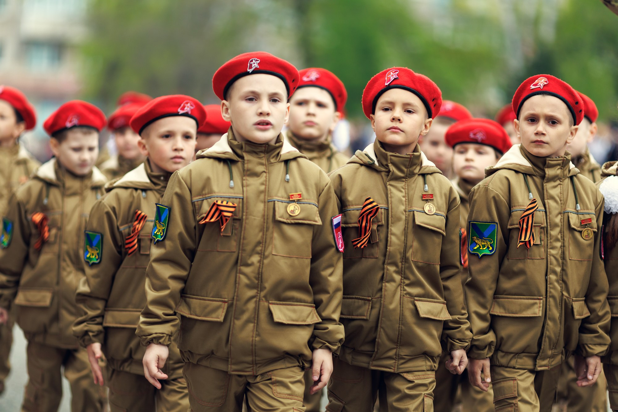 Празднование 80-летия победы над фашизмом. Славянка. Приморский край. Андрей Кровлин — фотограф в Славянке