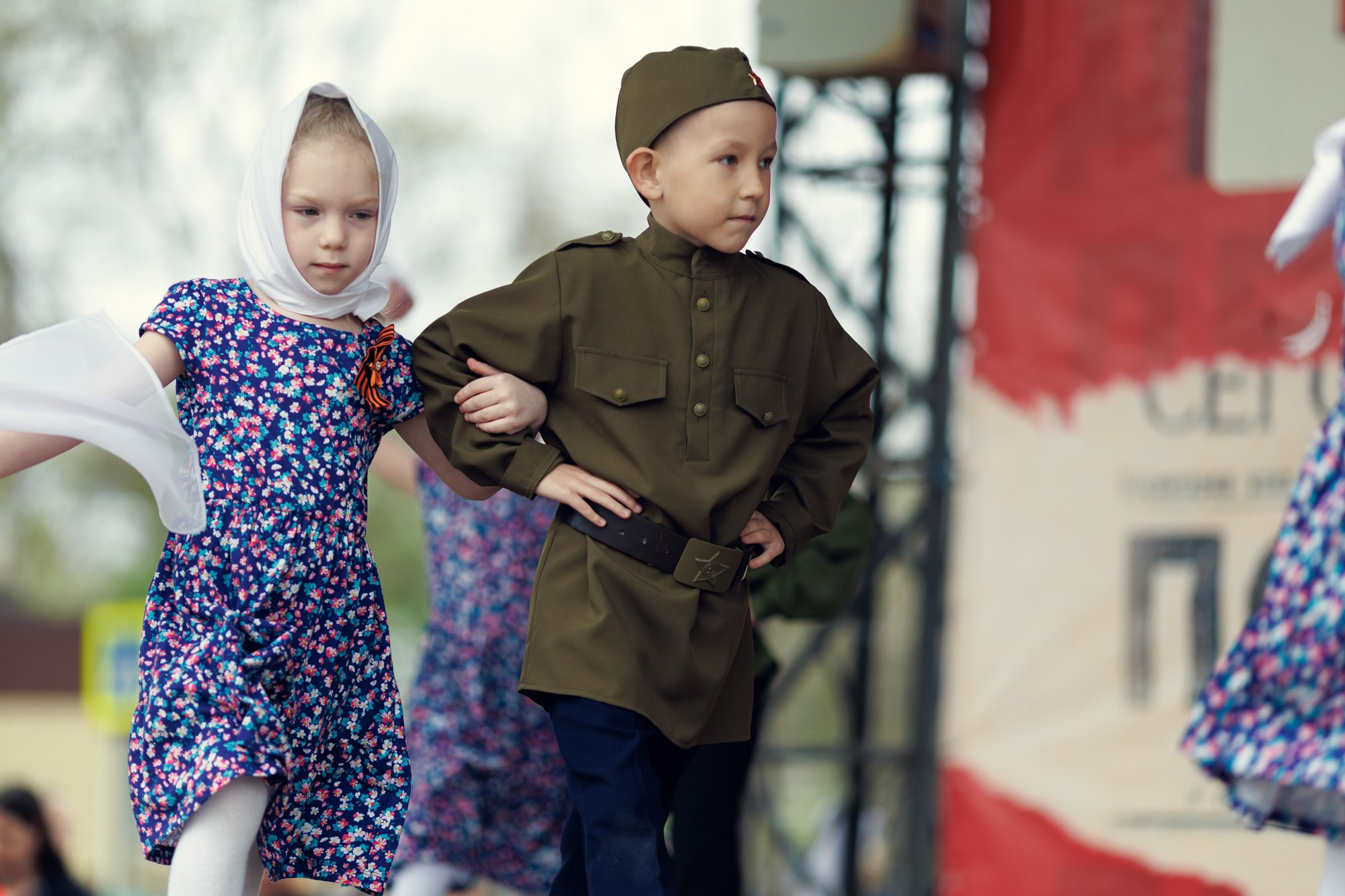 Празднование 80-летия победы над фашизмом. Славянка. Приморский край. Андрей Кровлин — фотограф в Славянке