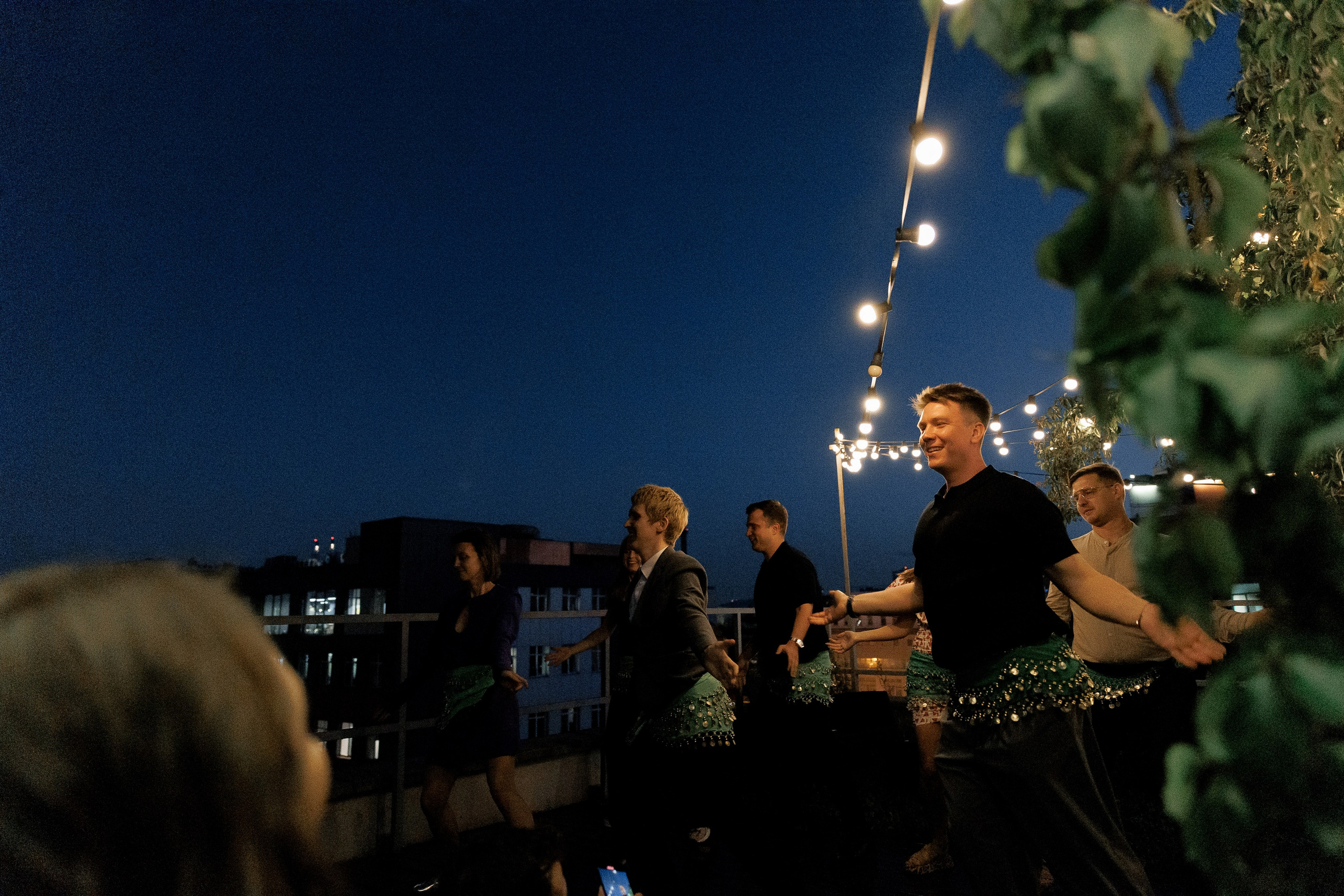 Свадебная вечеринка лофт Телескоп. Свадебный фотограф Домодедово Москва Катерина Алехина