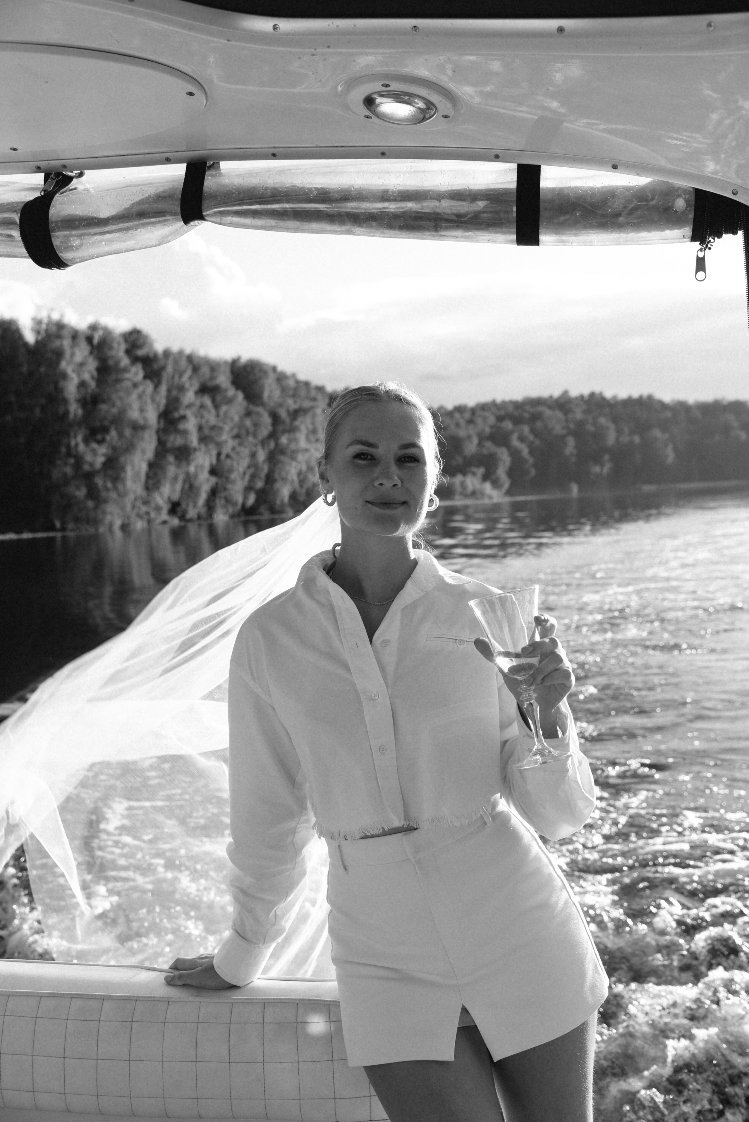 Девичник на яхте. Фотограф Лола Волна, город Москва