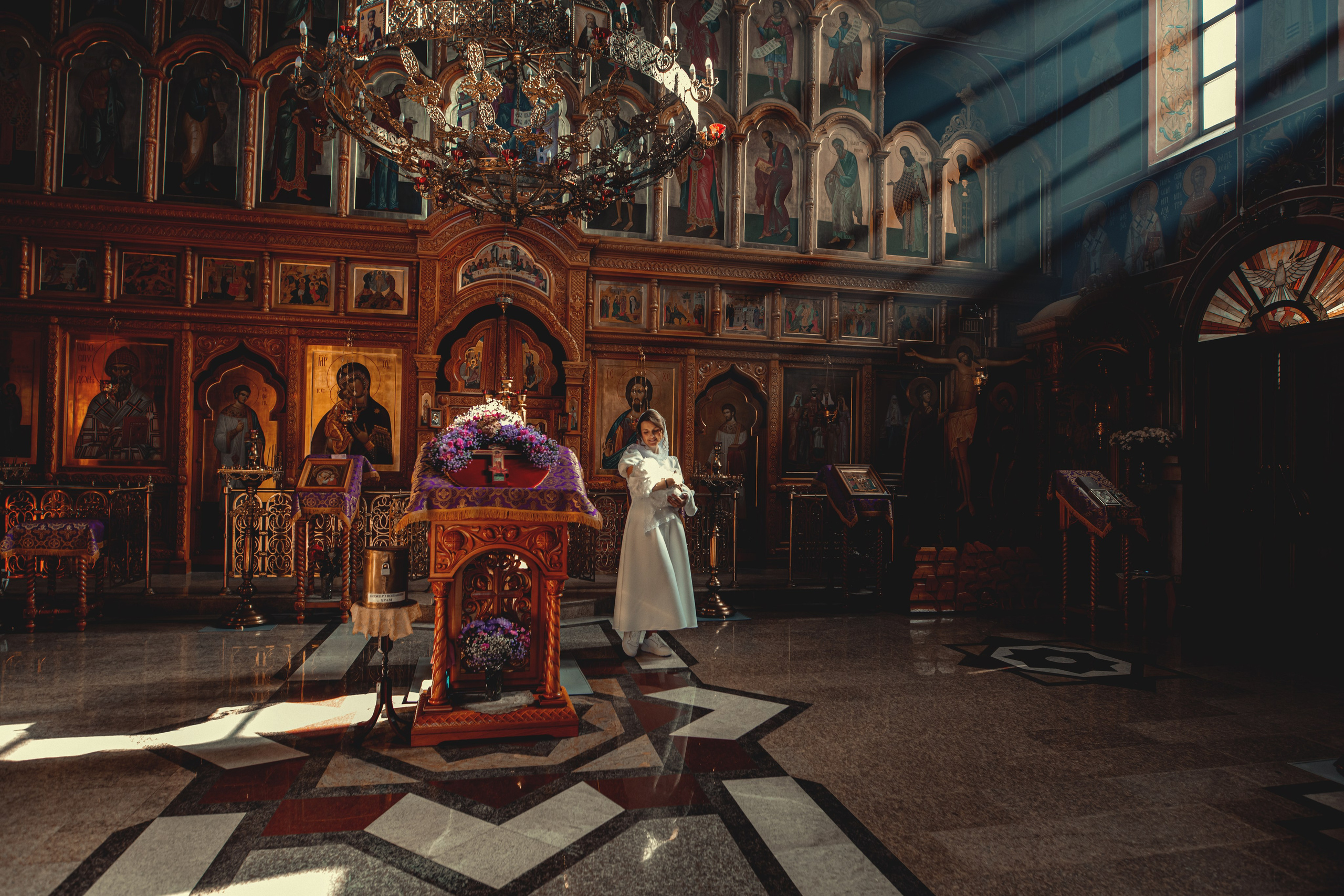 Таинство Крещения Александры. Фотограф Таинств Крещения и Венчания в г. Курске