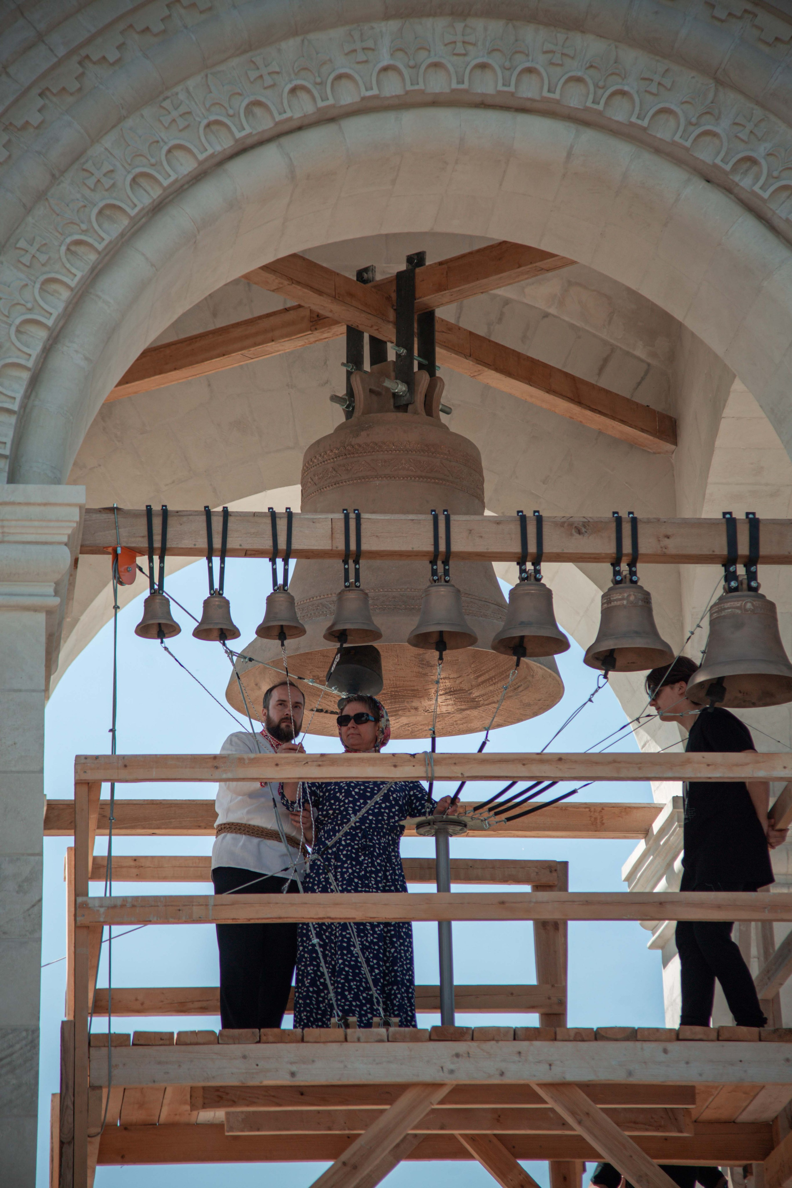Открытие колокольни в хуторе Аргатово. Семейный и детский фотограф в Москве Ольга Кривенцова