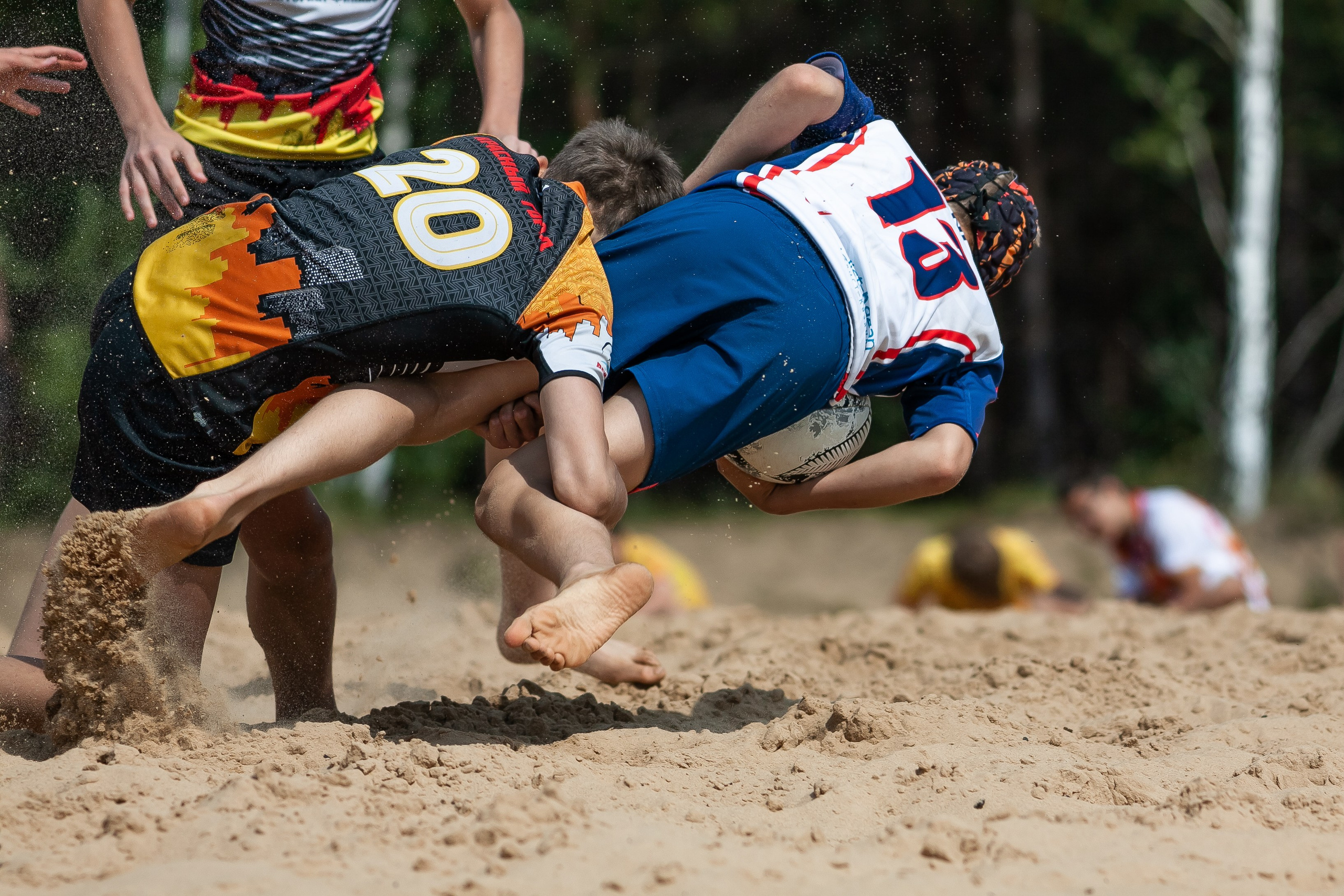 «Кубок «Молота» по пляжному Регби. Фотография