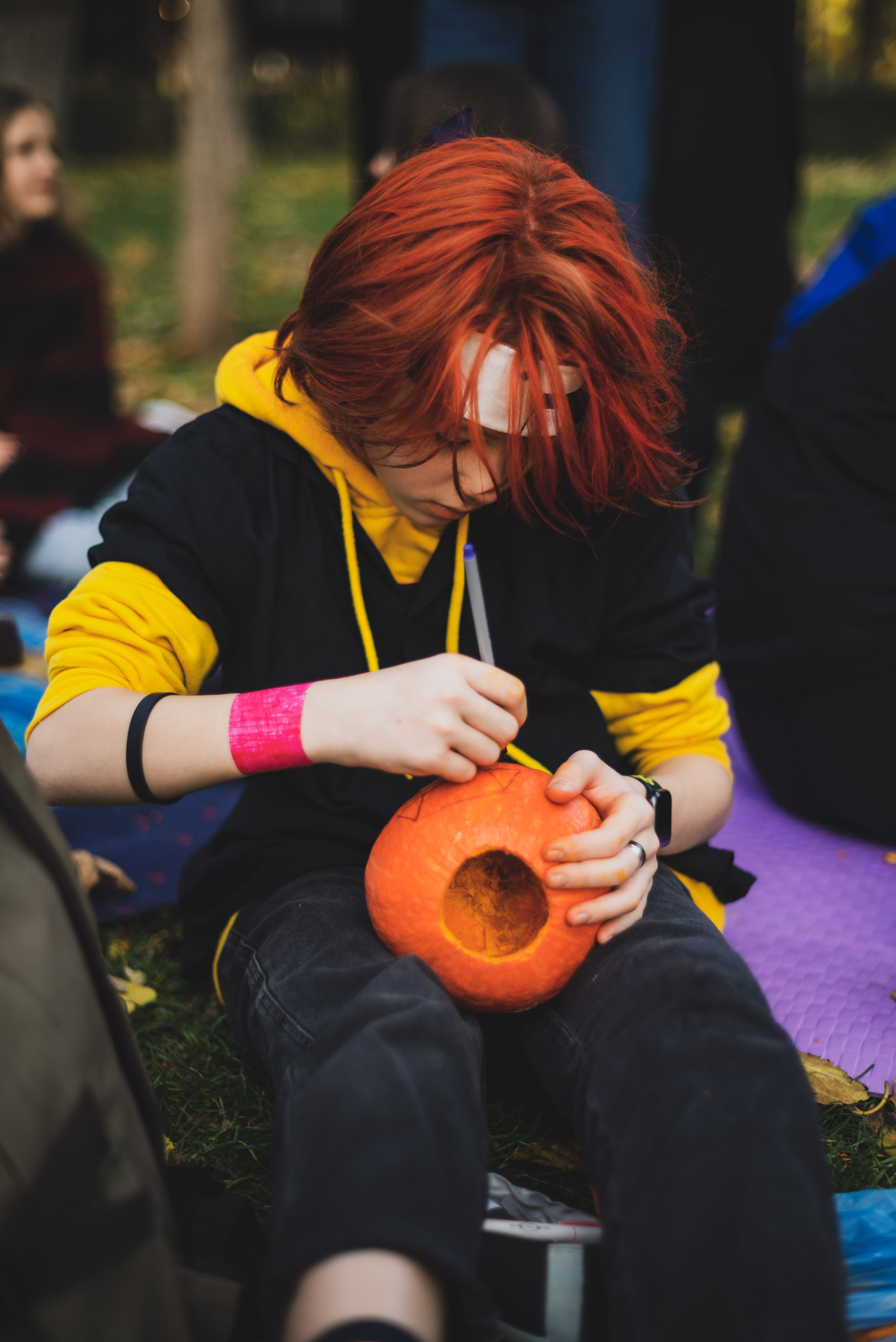 Halloween's portraits of Tbilisi