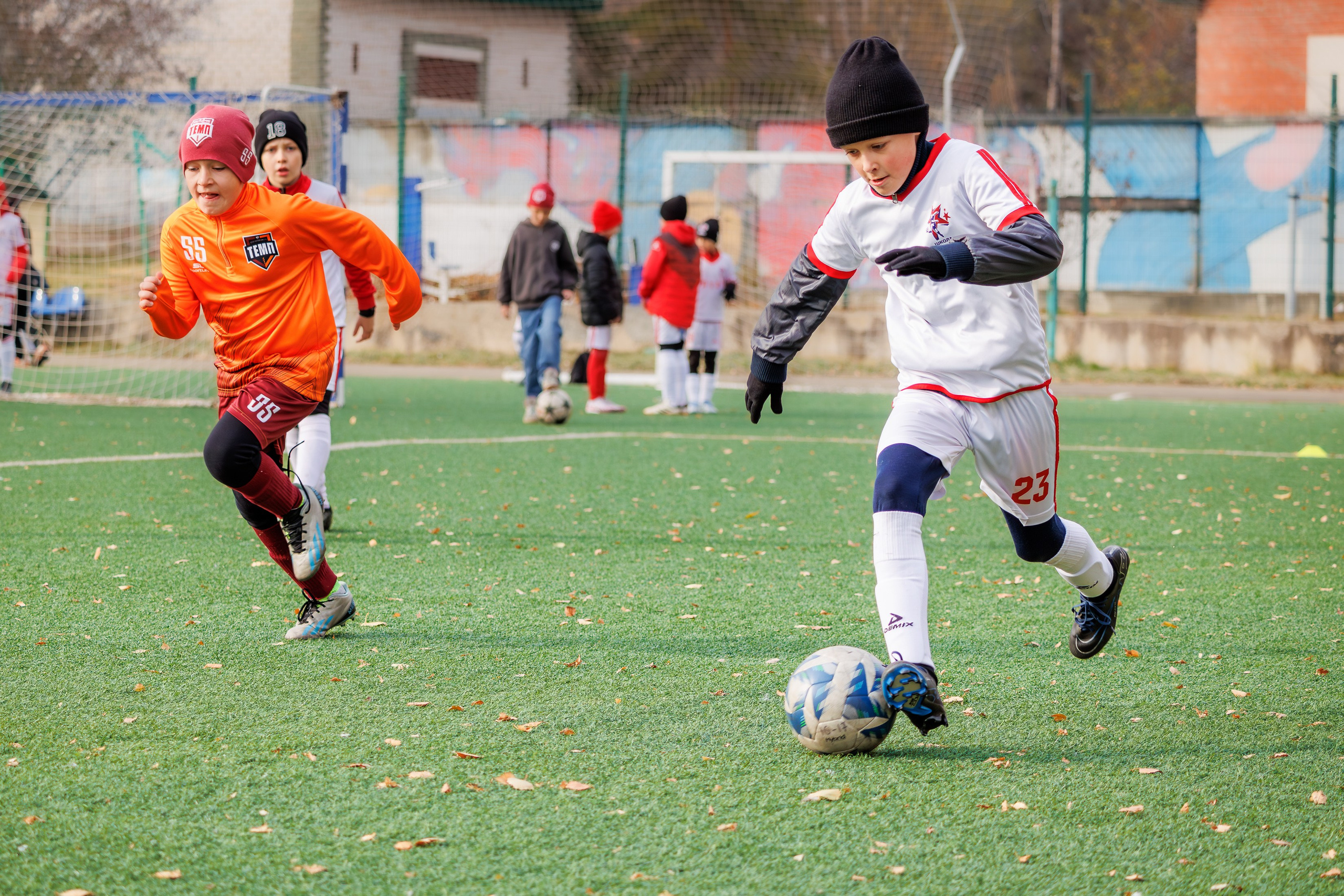 Товарищеский матч среди юниоров. Репортажный фотограф в Барнауле Владимир Игнатов