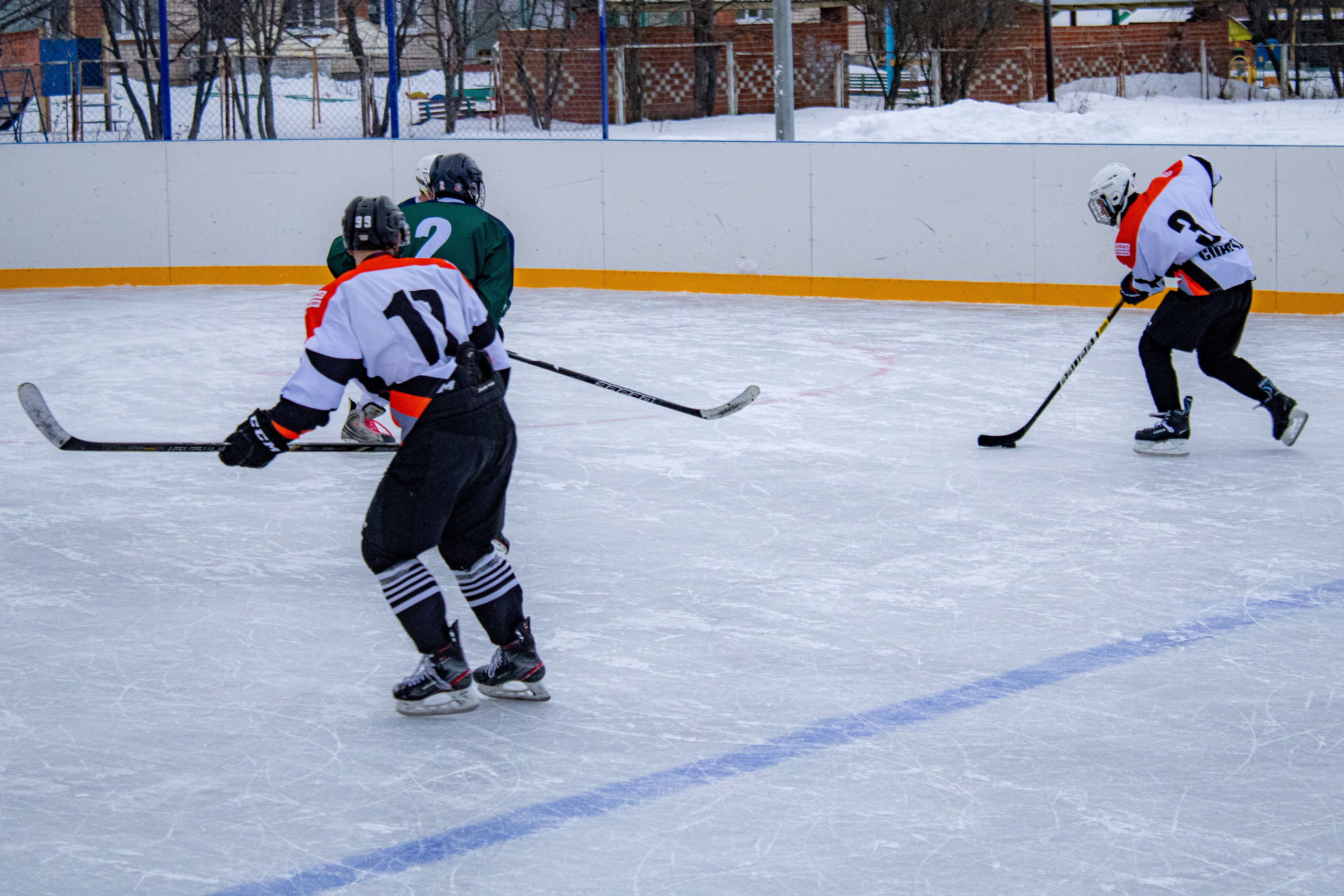Хоккей г.п Атиг-г.Нижние Серги