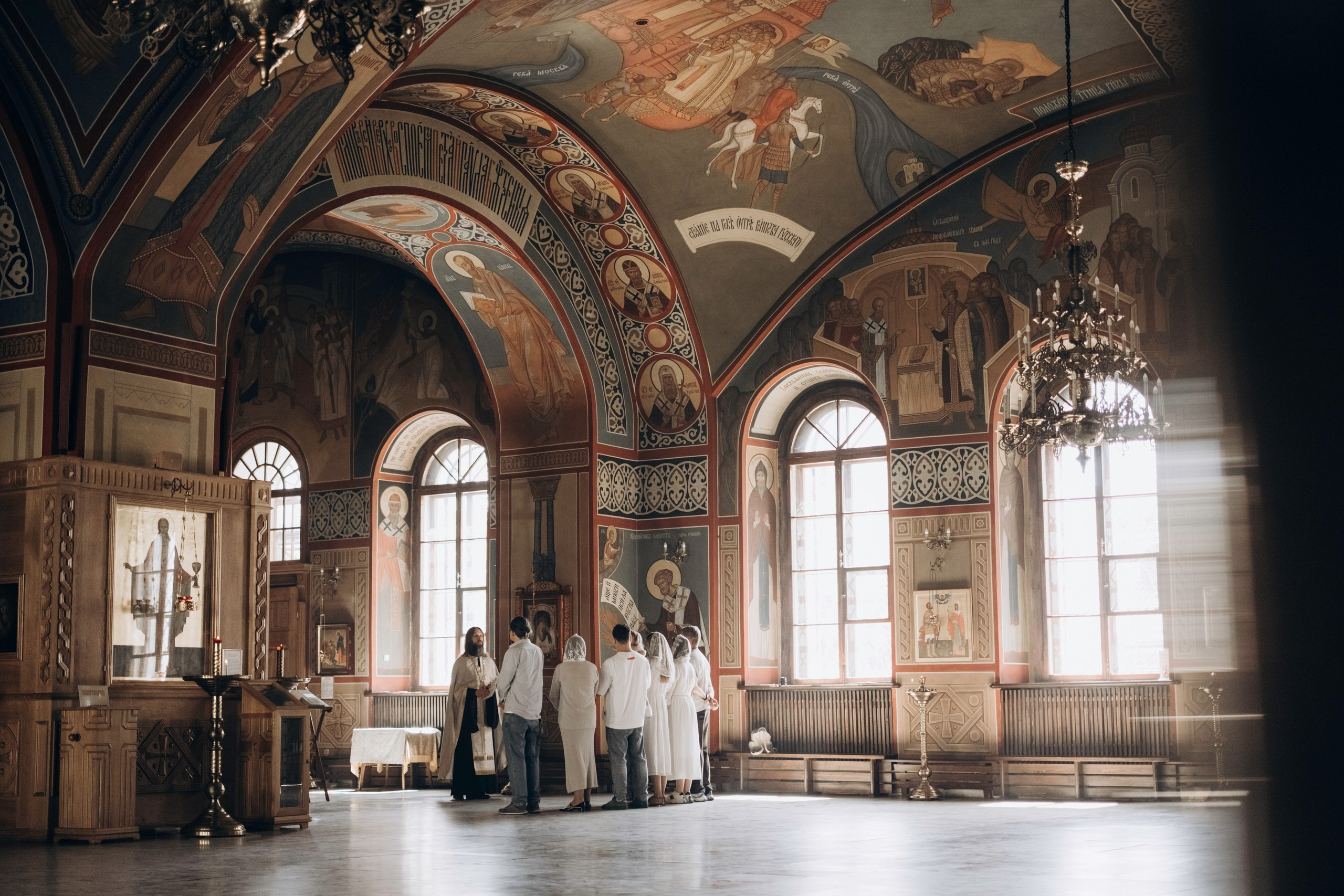 Крещение в храме Николая Чудотворца. Фотограф Светлана Мерзлякова