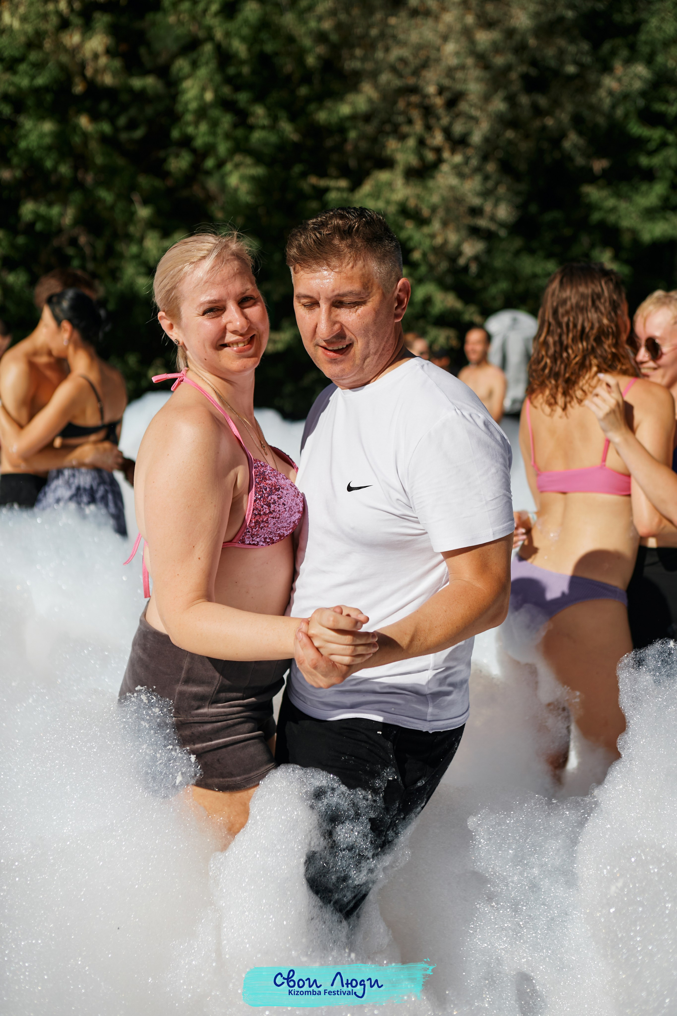 Foam party. Свадебный фотограф