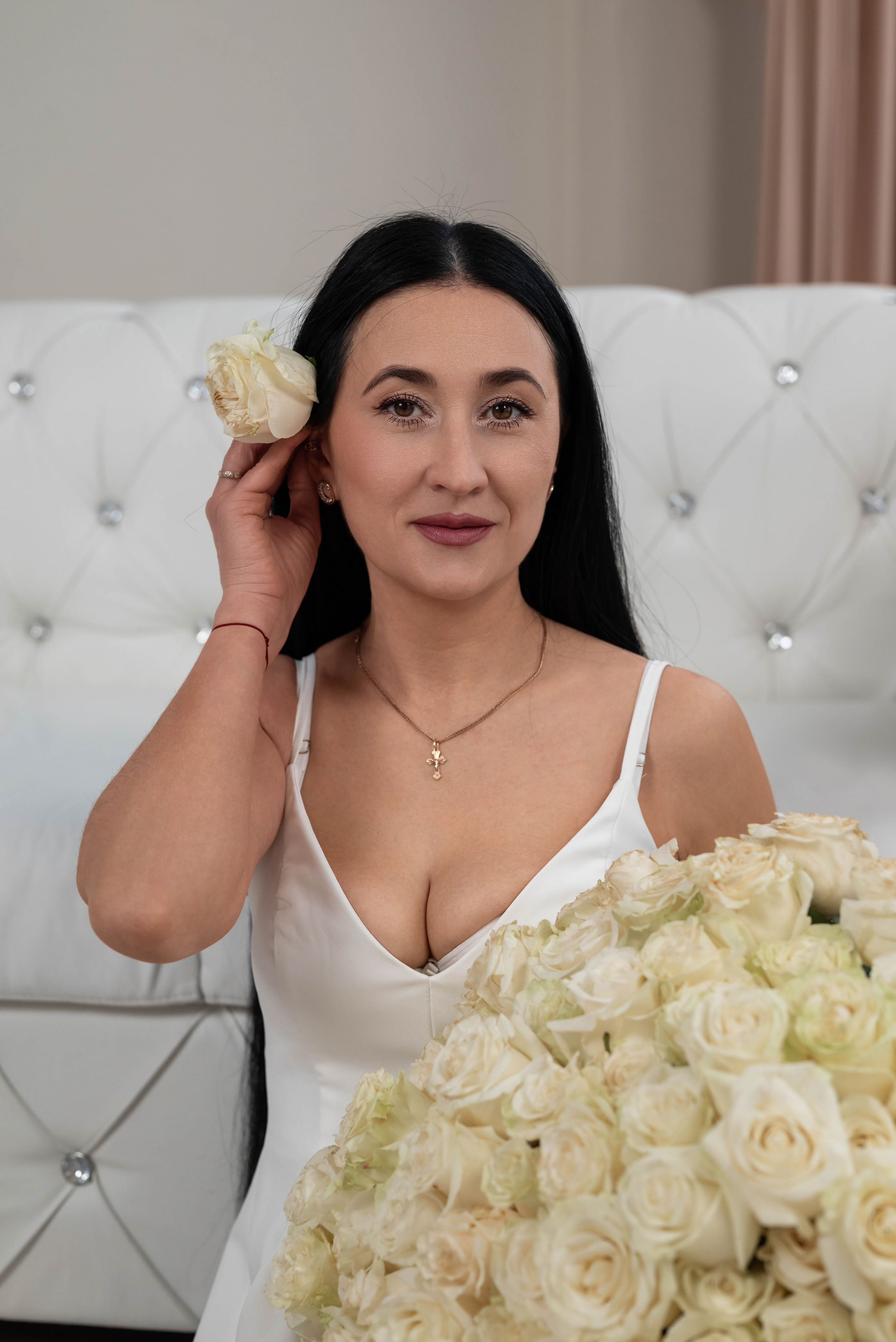 Фотопроект 101 белая роза 2026 год. Фотограф в городе Салават