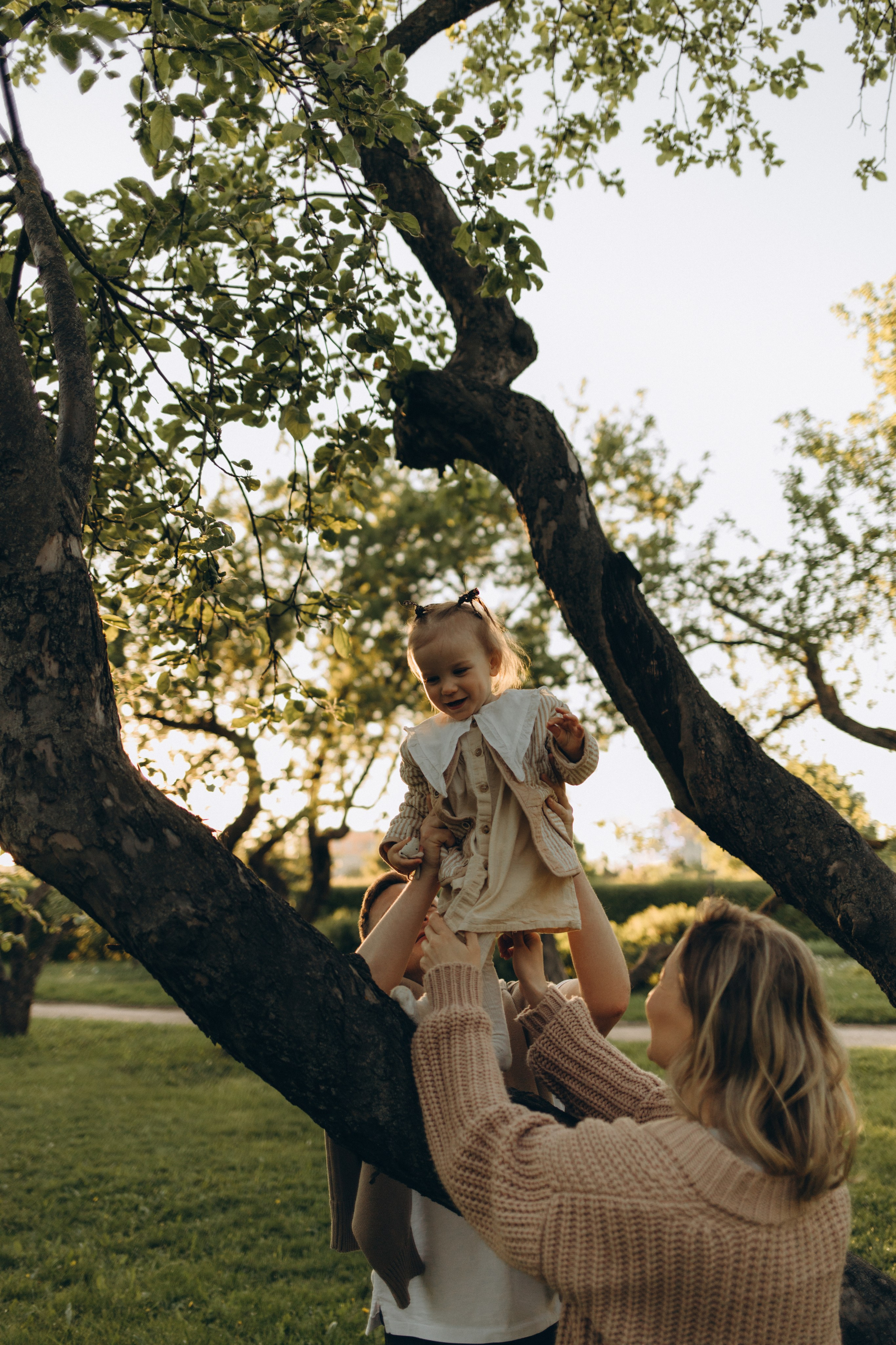 Андрей, Марина и Варя. Семейный фотограф в Москве Валерия Мясникова