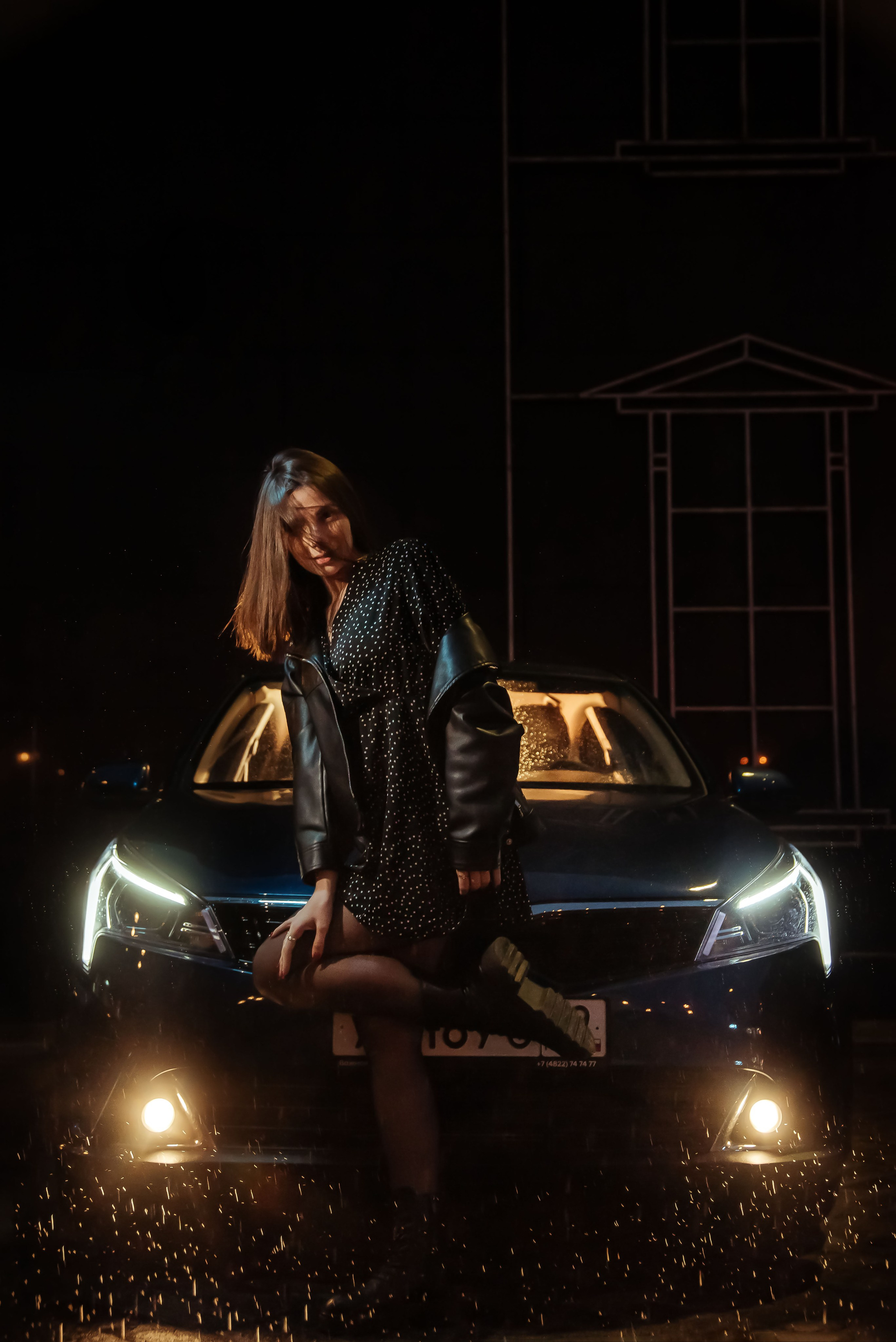 Фотосессия в машине. Свадебный и портретный фотограф lifestyle