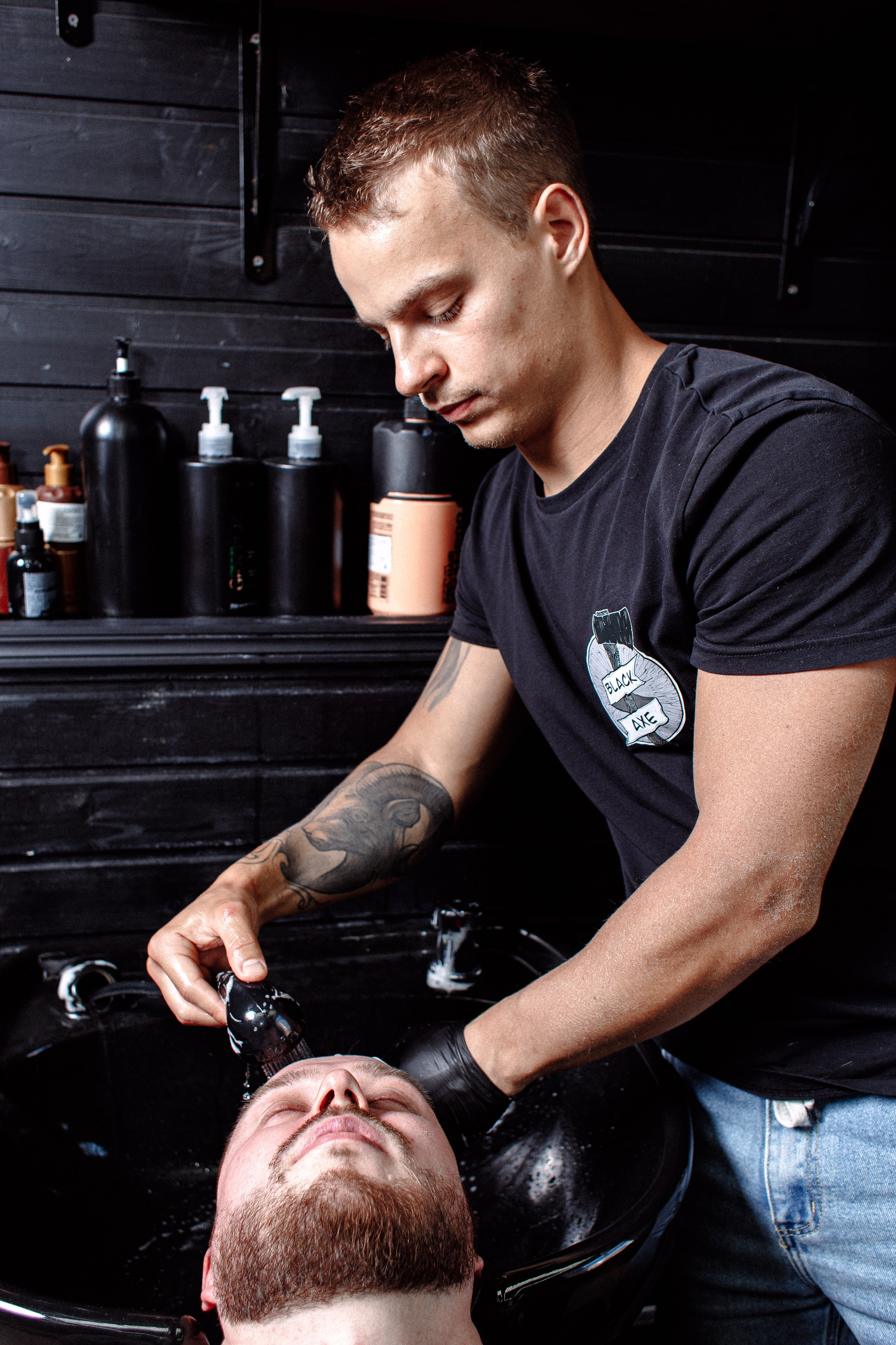 Съёмка барбершопа в Нижнем Новгороде.