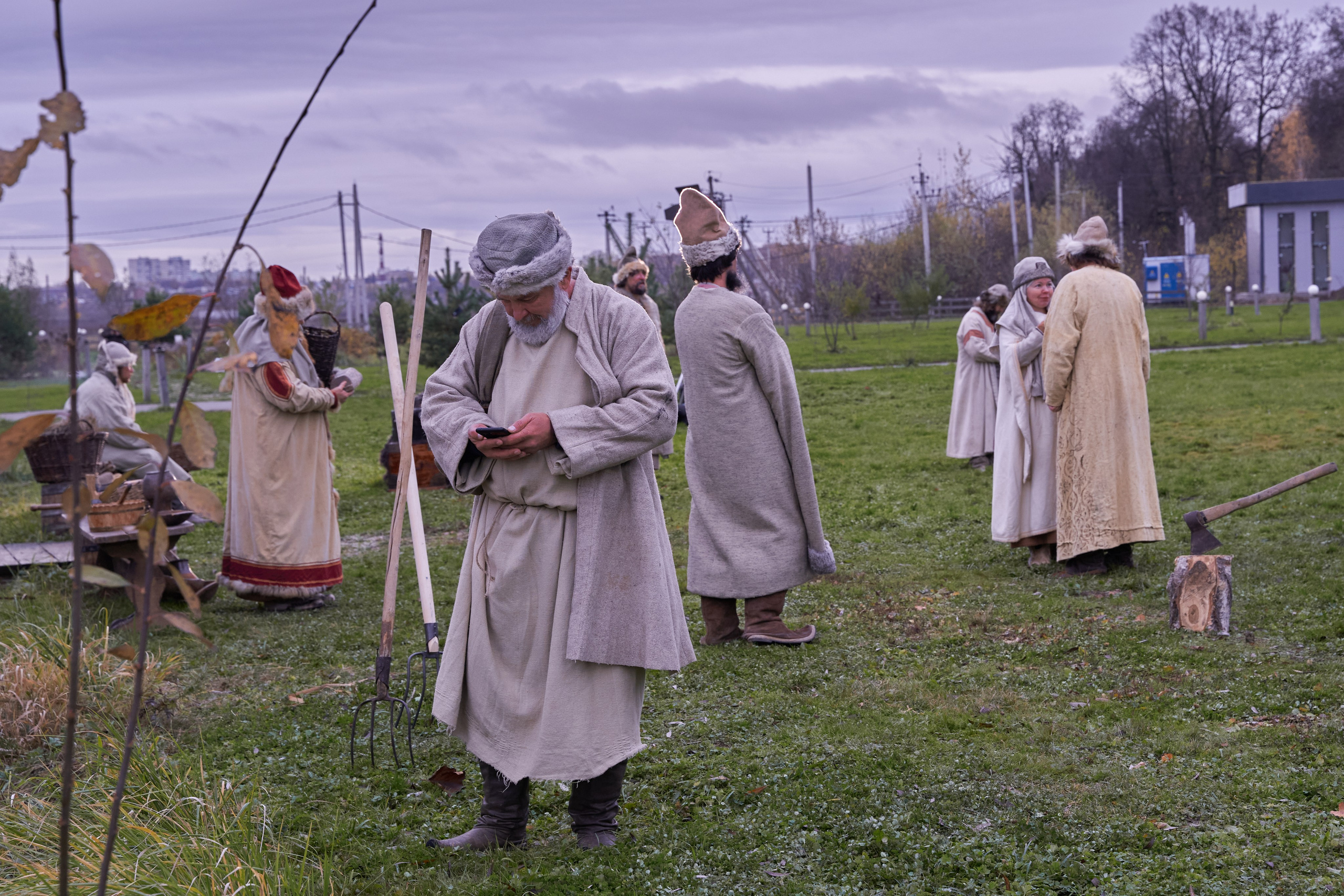 Бекстейдж съемки сериала. Krasnopoliophoto